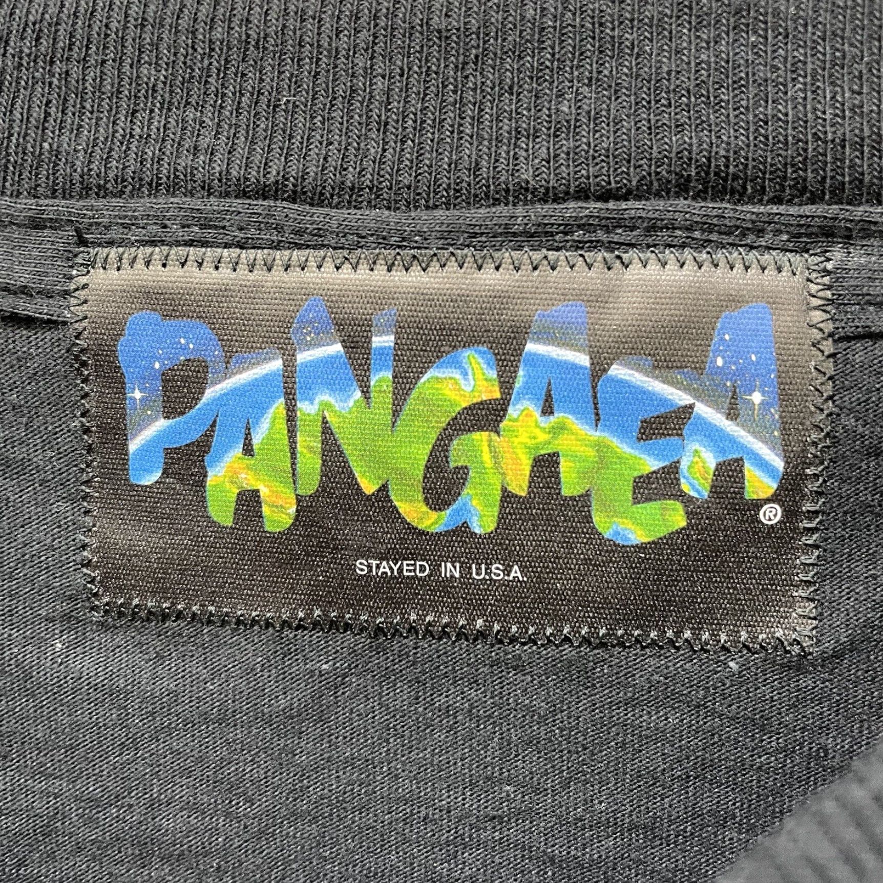 Vintage VTG Pangea T-Shirt Mens 2XL Black Cotton USA Size US XXL / EU 58 / 5 - 4 Thumbnail
