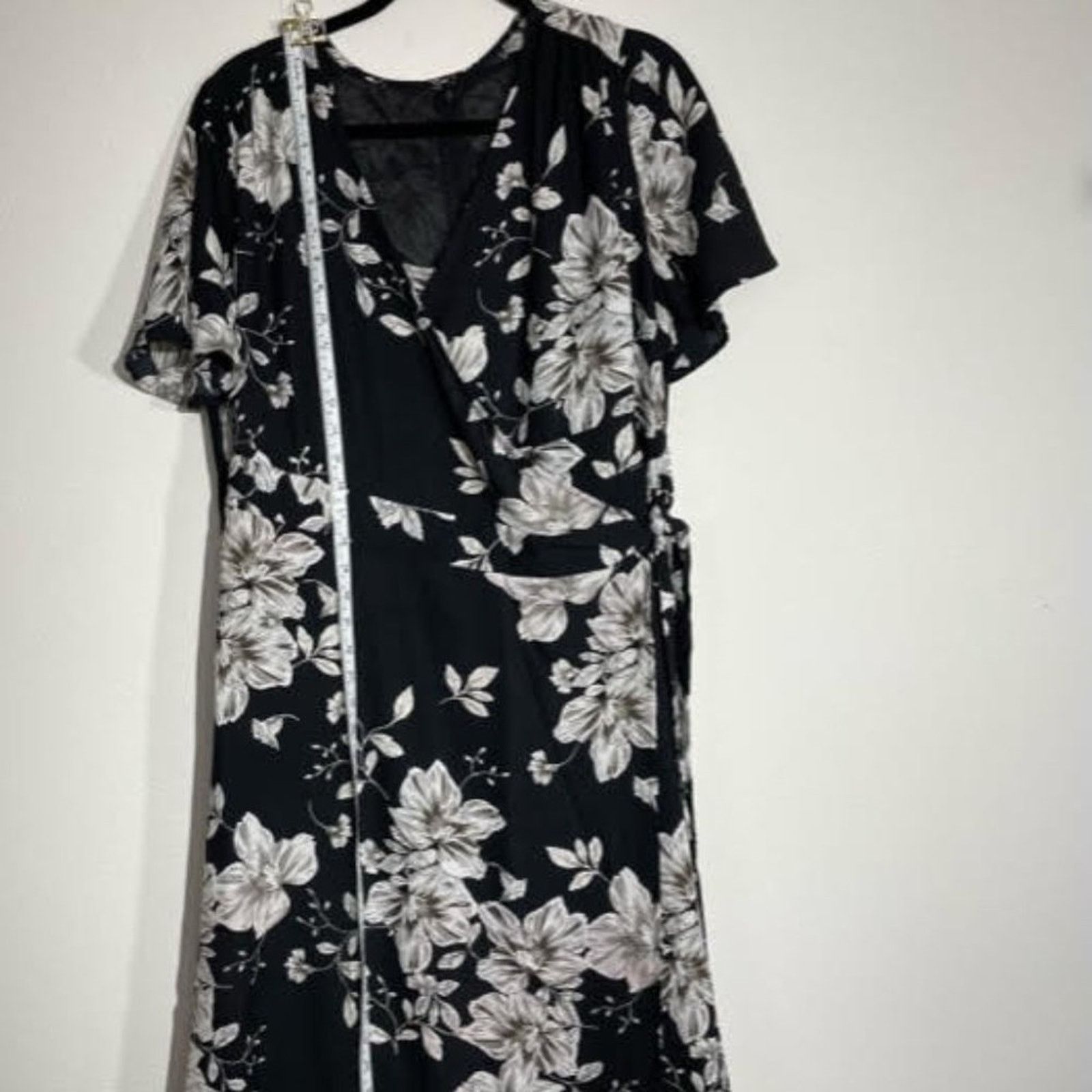 Other Jessica London Floral Wrap Dress Set 16W NWT Size XXL / US 16-18 / IT 52-54 - 3 Thumbnail