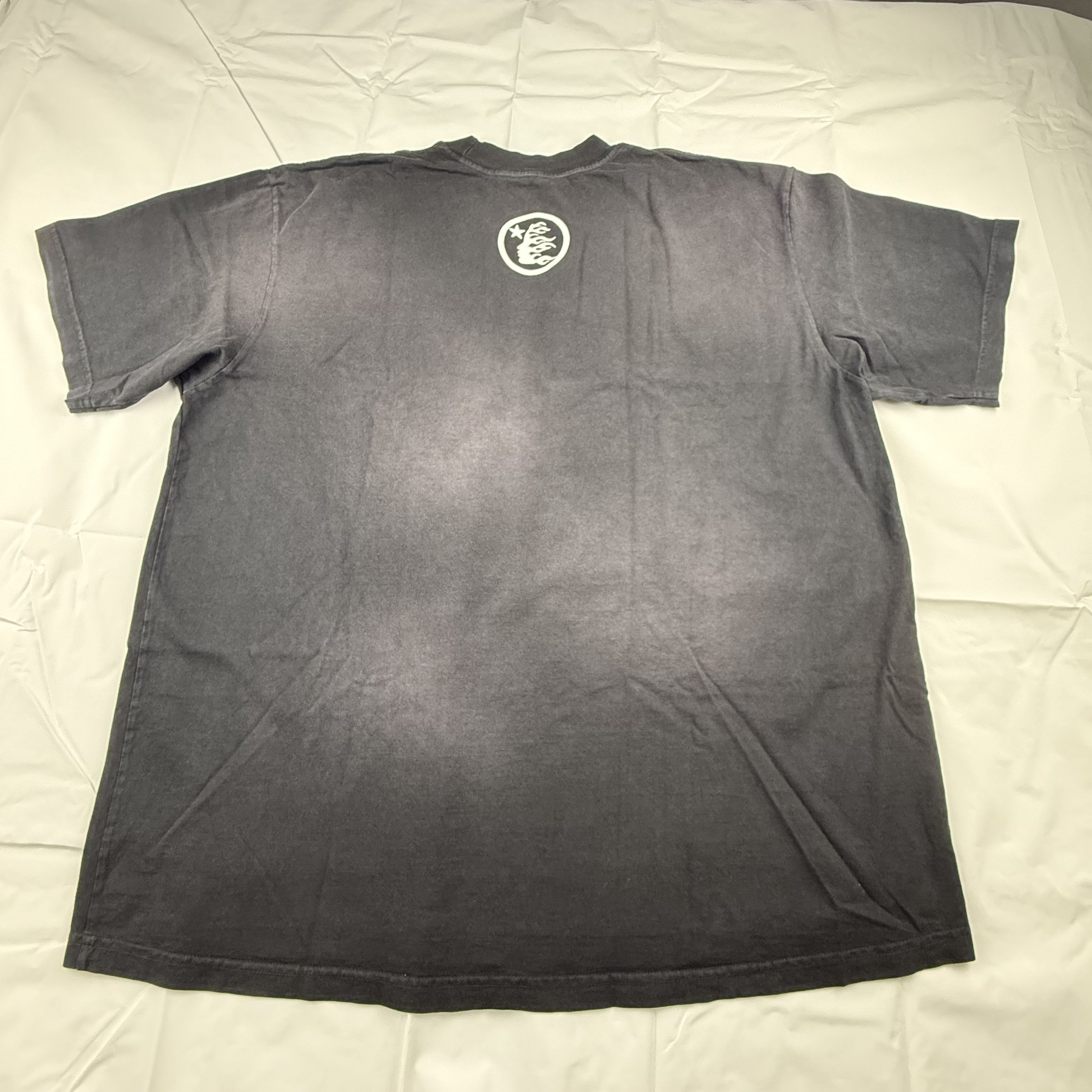 HELLSTAR Hellstar Box Logo T-Shirt in a "Washed Black" Size US XXL / EU 58 / 5 - 6 Thumbnail