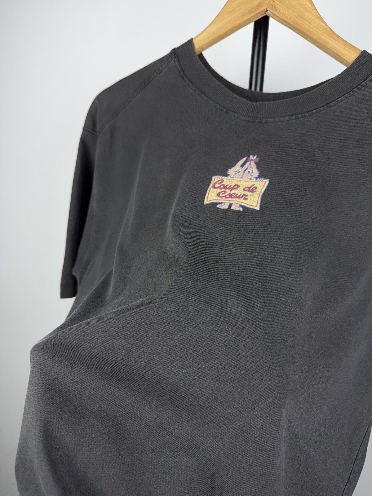 Vintage Coup de Coeur Art Graphic Tee 90s Vintage Cartoon Print Size US L / EU 52-54 / 3 - 5 Thumbnail