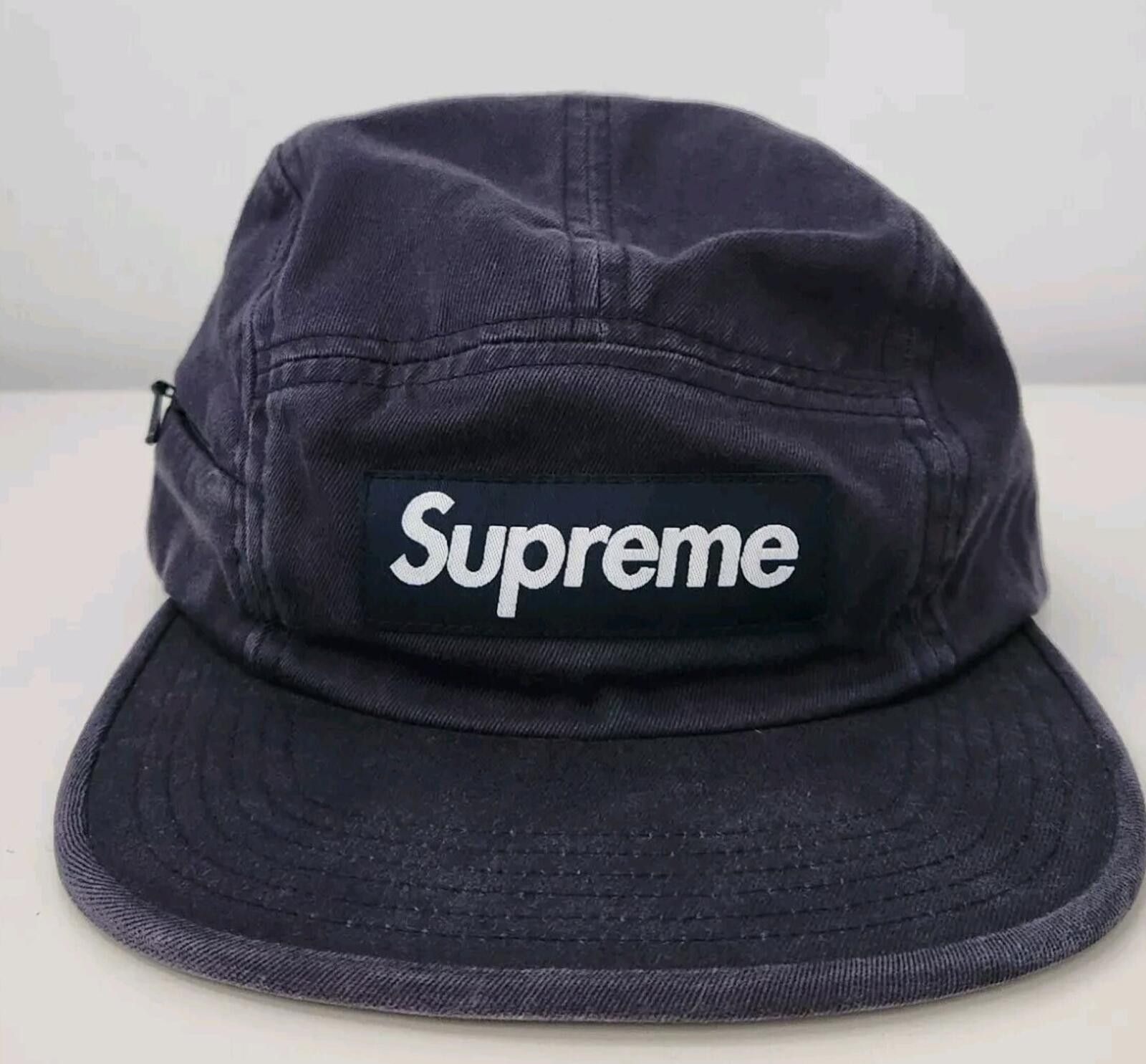 Supreme Vintage rare 2008 supreme fuck em hat in blue color way