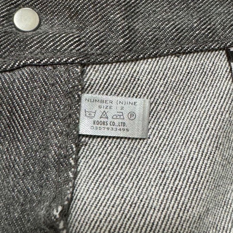 Number (N)ine Number (N)ine Size 201SS zipper gray jeans 2503-Nextarrow Size US 36 / EU 52 - 9 Thumbnail