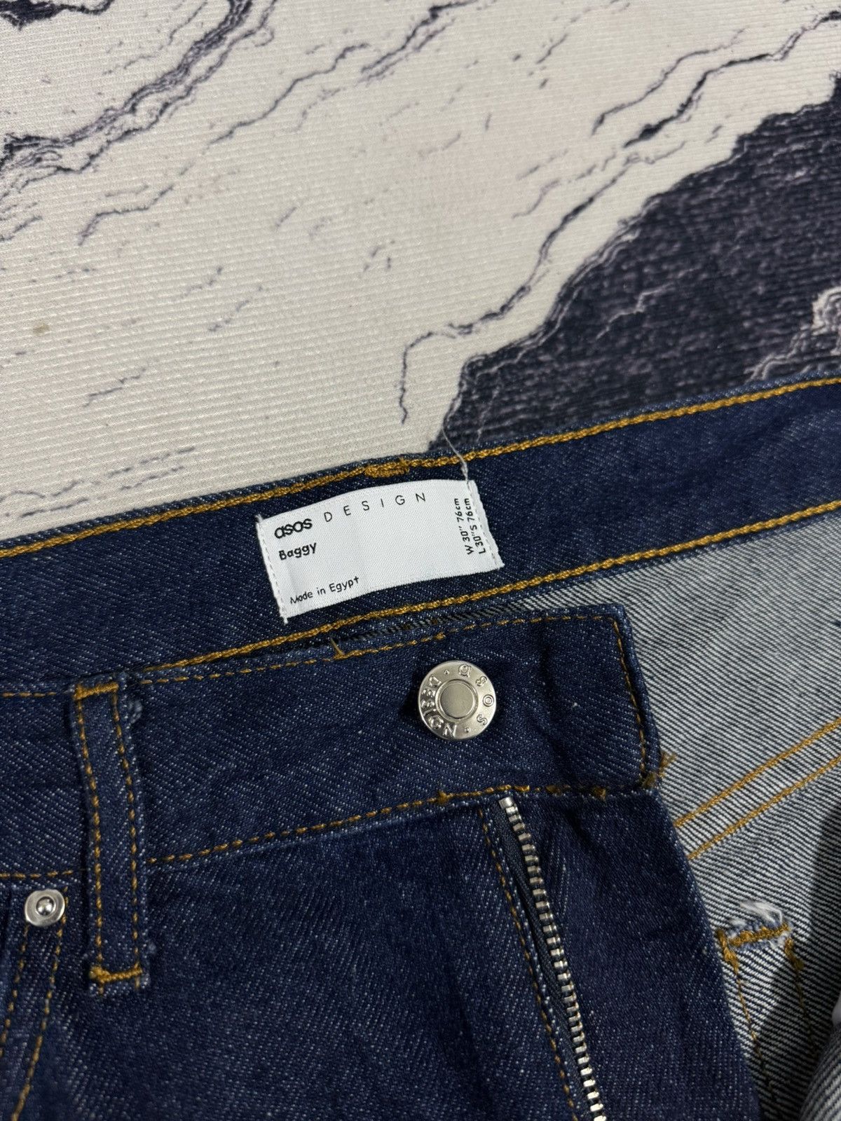 Asos Asos design baggy jeans Size US 30 / EU 46 - 6 Thumbnail
