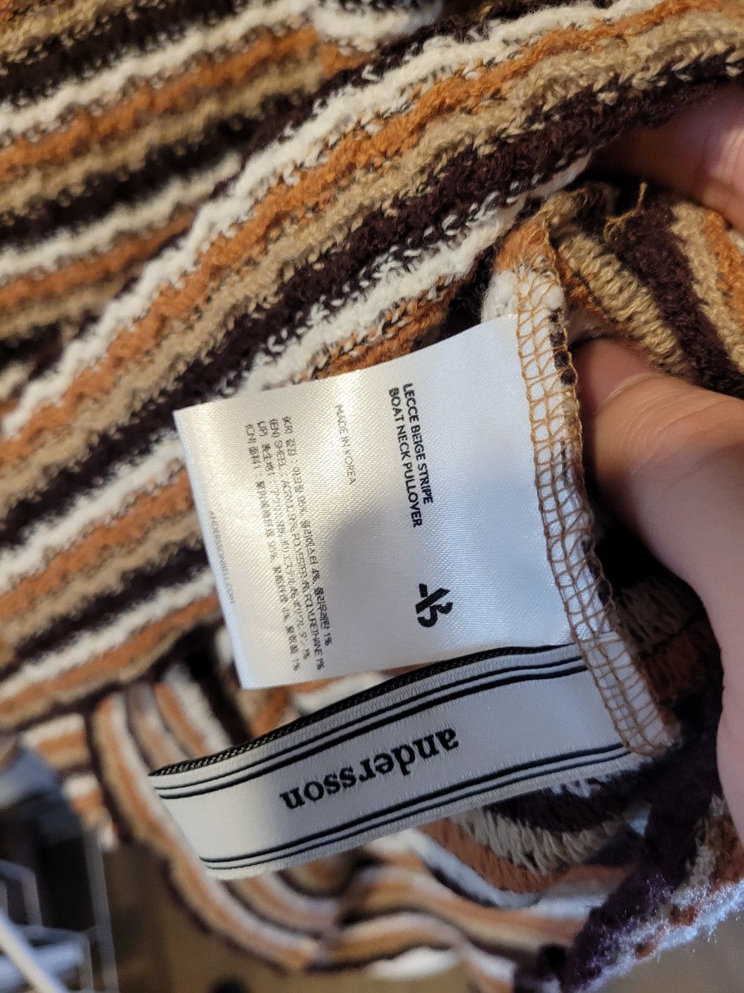 Andersson Bell ADSB stripe sweater Size US M / EU 48-50 / 2 - 3 Thumbnail