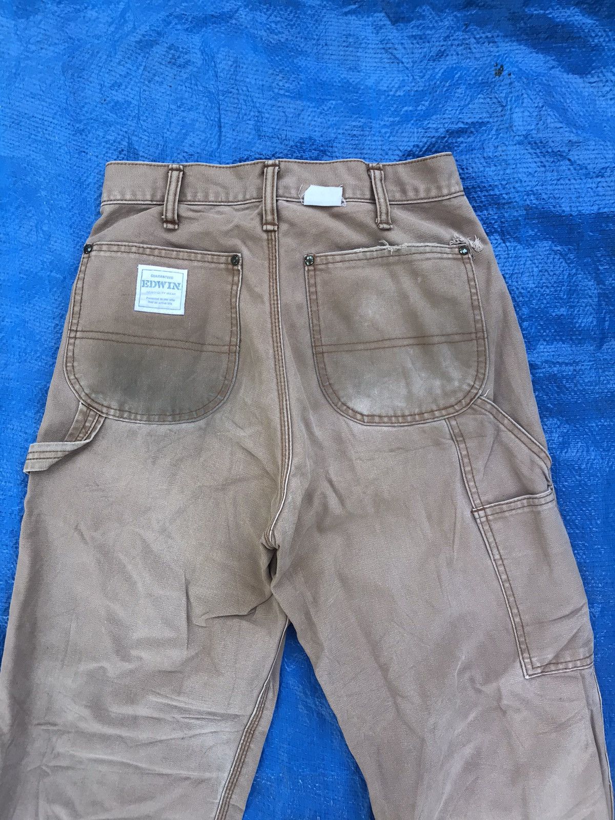 Carhartt × Edwin VINTAGE 80s EDWIN WORKWEAR PANTS Size US 28 / EU 44 - 6 Thumbnail