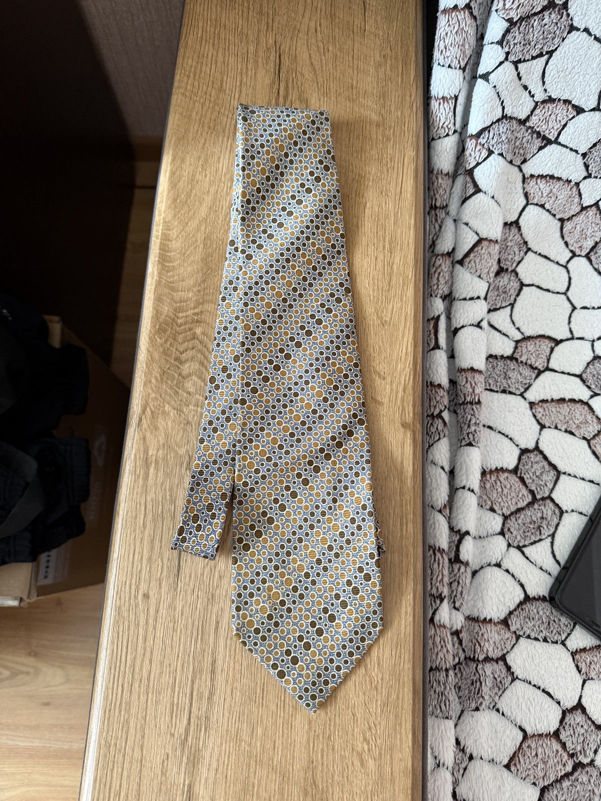 Balenciaga Vintage Balenciaga Tie Size ONE SIZE - 1 Thumbnail