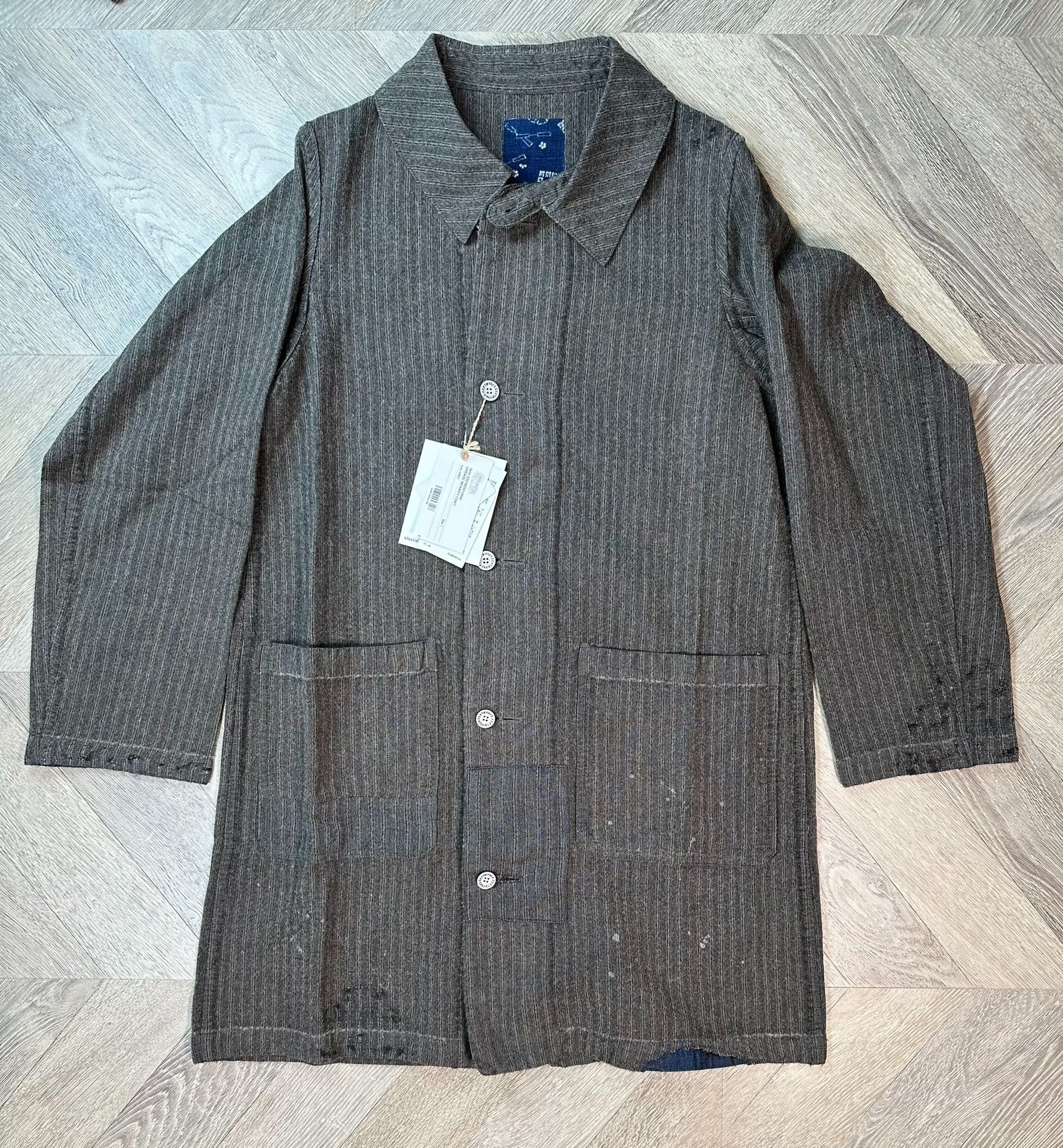 visvim ict monkey coat with unique details