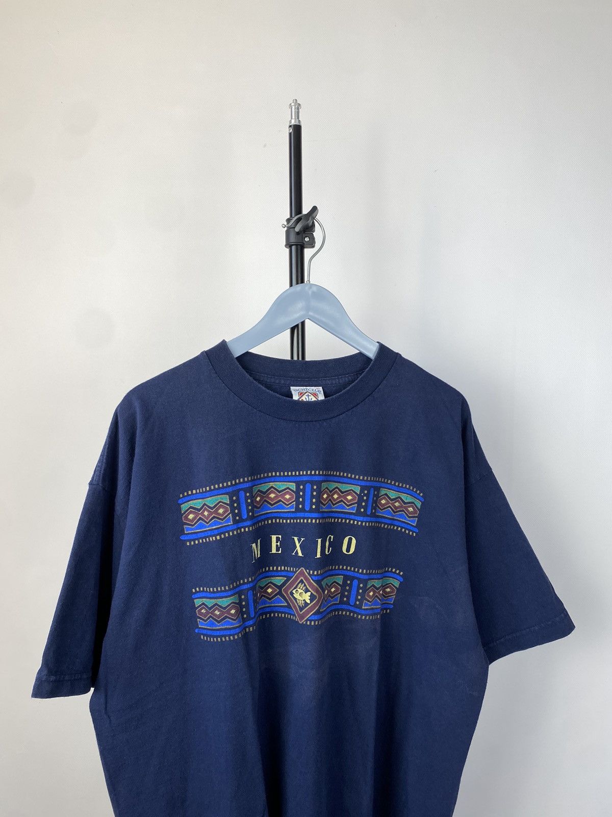 Band Tees × Vintage Y2K faded Mexico ART logo Tee Shirt Top Vintage Teams Tag Size US XL / EU 56 / 4 - 2 Thumbnail