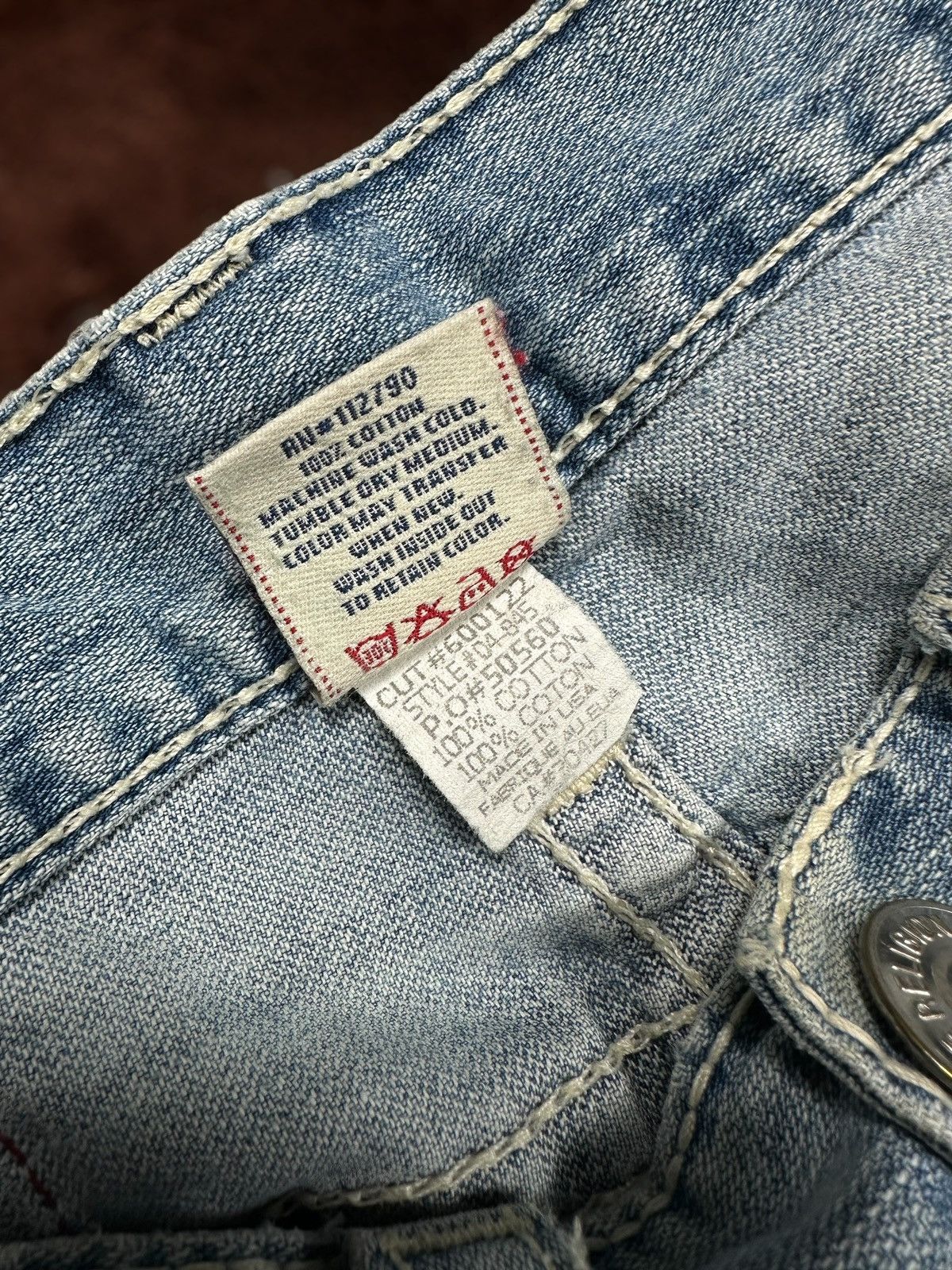 Japanese Brand × True Religion True Religion Dirty Flare Jeans Size US 31 - 11 Thumbnail