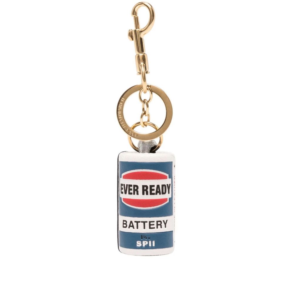 Anya Hindmarch Anya Hindmarch WHITE Keyrings & Chains Size ONE SIZE - 1 Thumbnail
