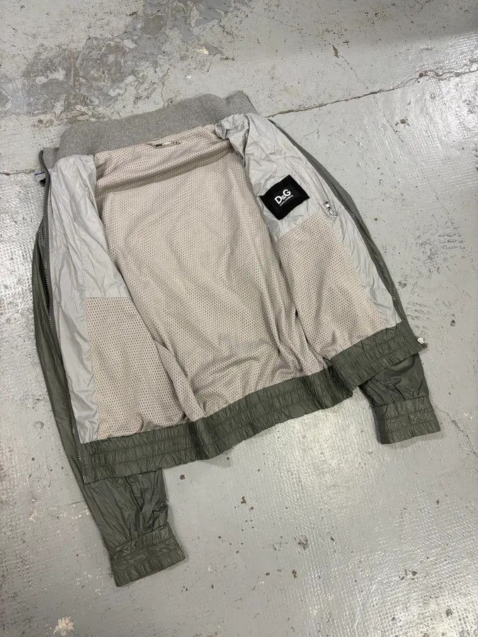 Dolce & Gabbana 2000s Dolce & Gabbana Khaki & Beige Track Jacket Size US M / EU 48-50 / 2 - 7 Thumbnail