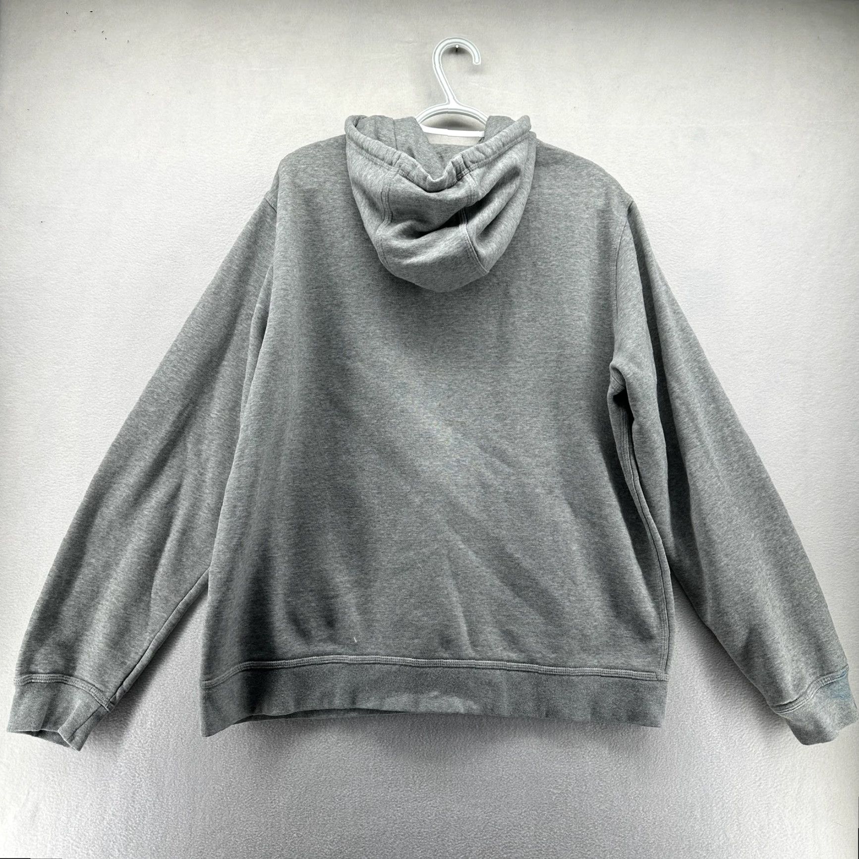 Nike Nike Fleece Hoodie Mens XL Gray Pullover Swoosh Logo Casual Sweatshirt Size US XL / EU 56 / 4 - 7 Thumbnail