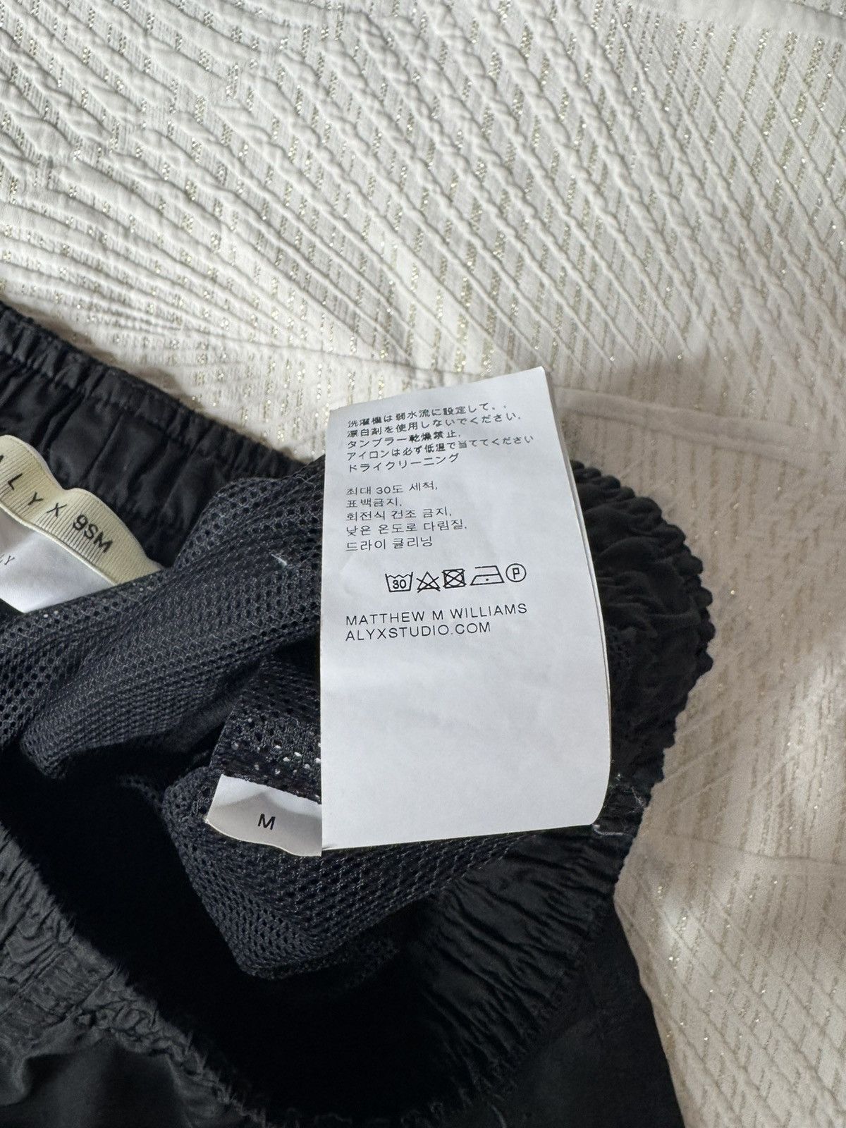 1017 ALYX 9SM 1017 ALYX 9SM Jockey Club Salinas Ibiza Shorts “Black” Size US 32 / EU 48 - 7 Thumbnail