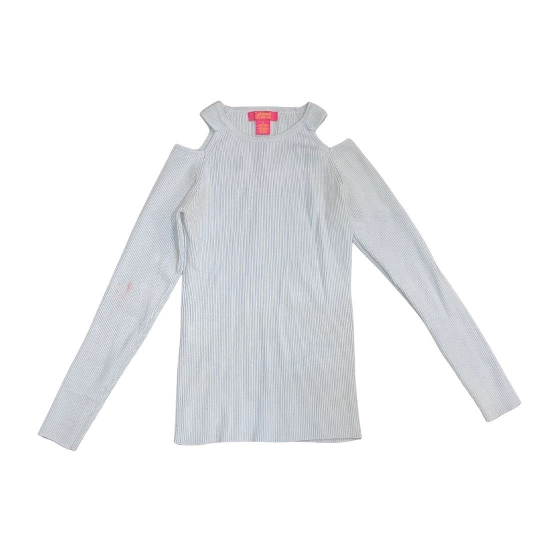 Other Catherine Malandrino Cold Shoulders Ribbed Sweater Top Size M / US 6-8 / IT 42-44 - 1 Thumbnail