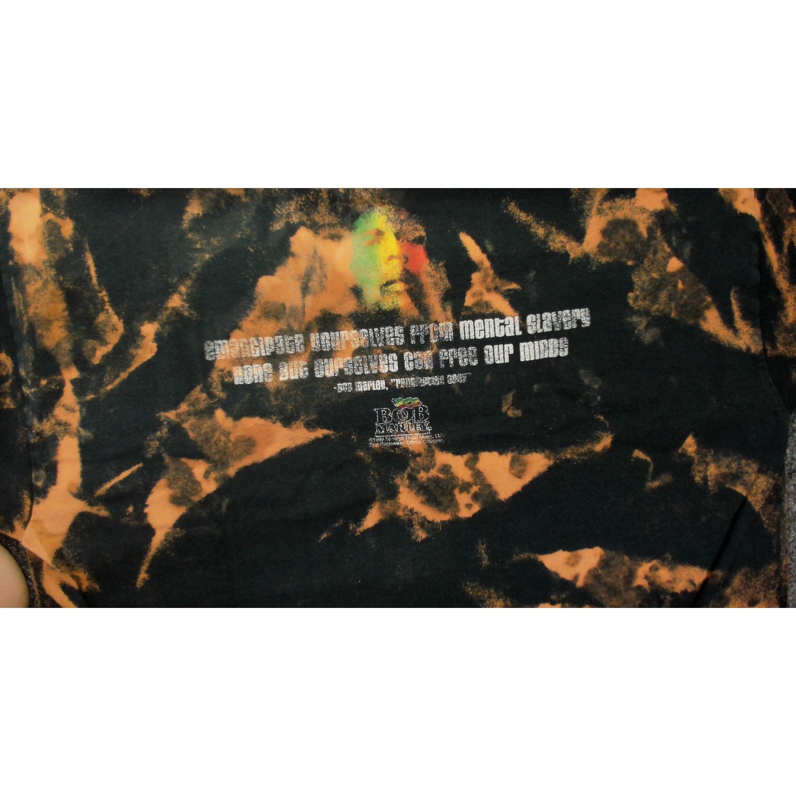 Zion Rootswear Zion Rootswear 1999 Bob Marley Custom Bleached Archive Tee Size US L / EU 52-54 / 3 - 9 Thumbnail