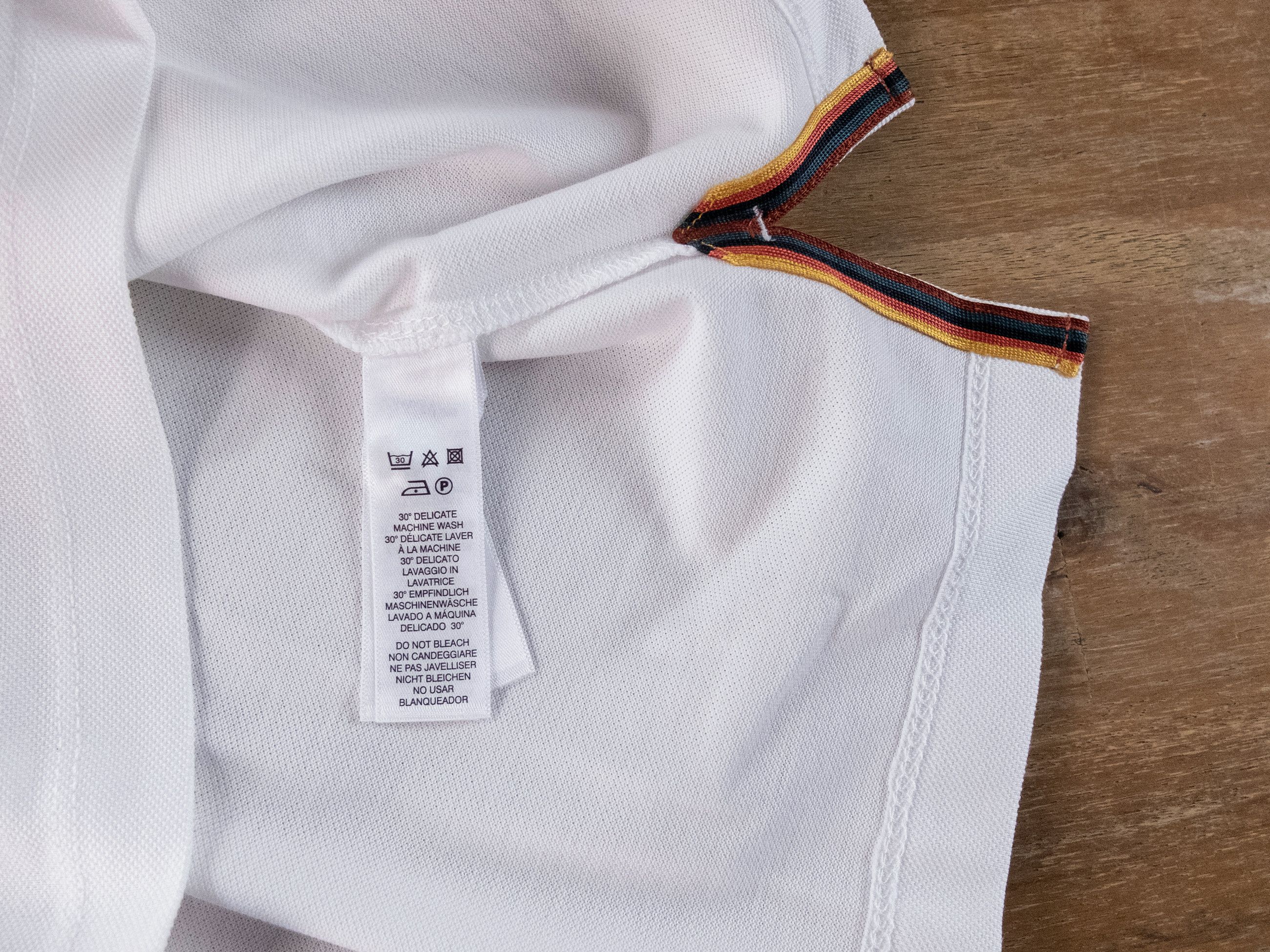 Paul Smith PAUL SMITH mainline white Paint splatter polo shirt Medium Size US M / EU 48-50 / 2 - 8 Thumbnail