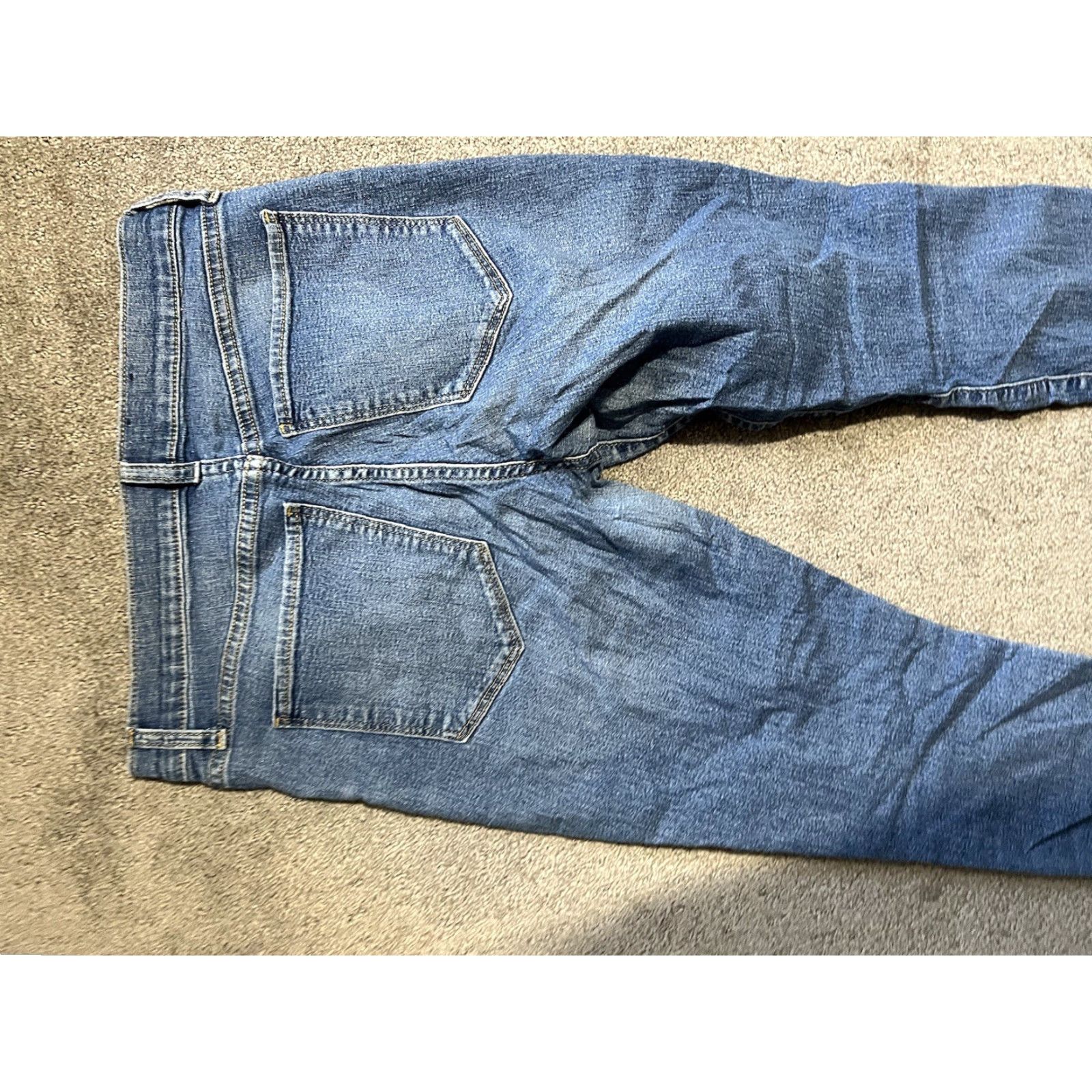 Gap Gap Jeans Womens 27 Mid Blue Solid Jegging Denim Pants Size 27" / US 4 / IT 40 - 4 Thumbnail