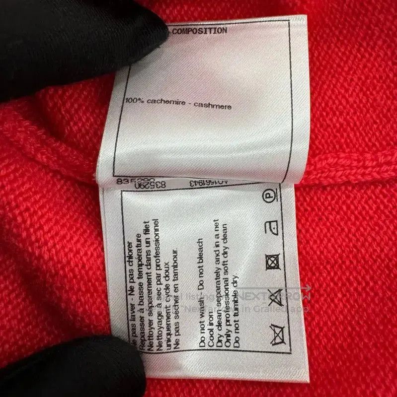 Chanel Chanel Red Wool Women's Pullover Sweater . Size S / US 4 / IT 40 - 8 Thumbnail
