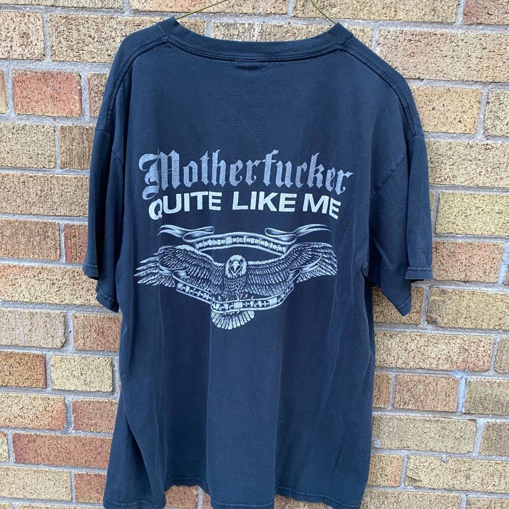 Vintage Vintage Kid Rock American Bad A** Shirt Large "MF QUITE LIK Size US L / EU 52-54 / 3 - 9 Thumbnail
