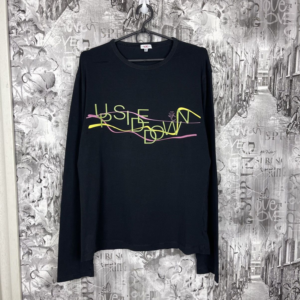 Versace Vintage Y2K Versace Jeans Long Sleeve Graphic T Shirt Sz XL Size US XL / EU 56 / 4 - 1 Thumbnail
