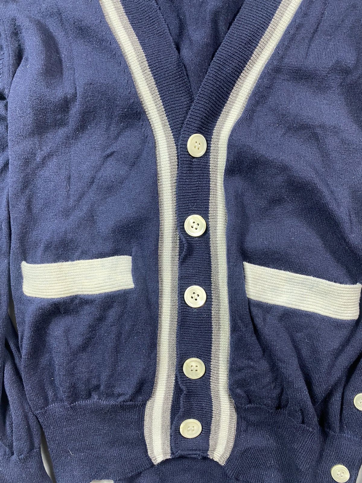 Other Thom Grey- Wool/ Cotton Cardigan Size M / US 6-8 / IT 42-44 - 6 Thumbnail