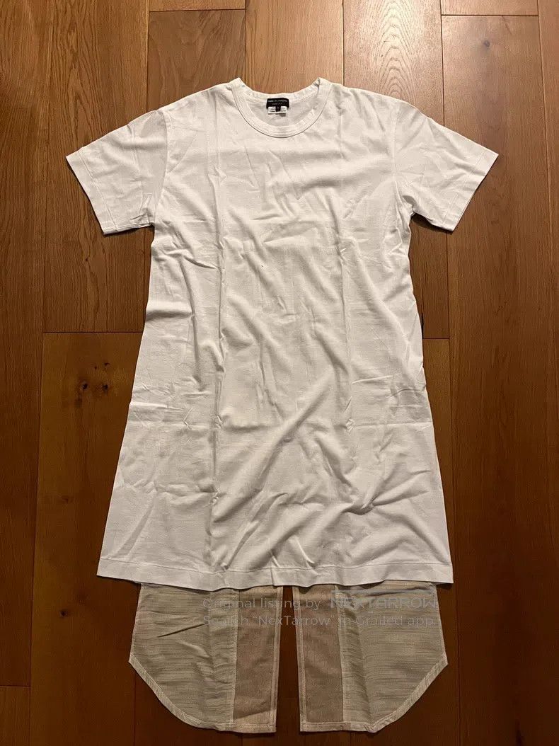 Comme des Garcons Comme Des Garcons Tuxedo T-shirt with Multiple Material Pa Size US M / EU 48-50 / 2 - 2 Thumbnail