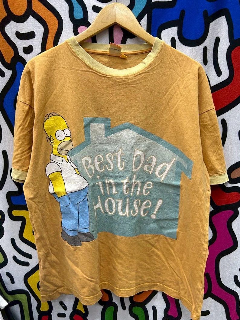 Vintage Vintage 2005 The Simpsons tshirt size XL Size US XL / EU 56 / 4 - 2 Thumbnail