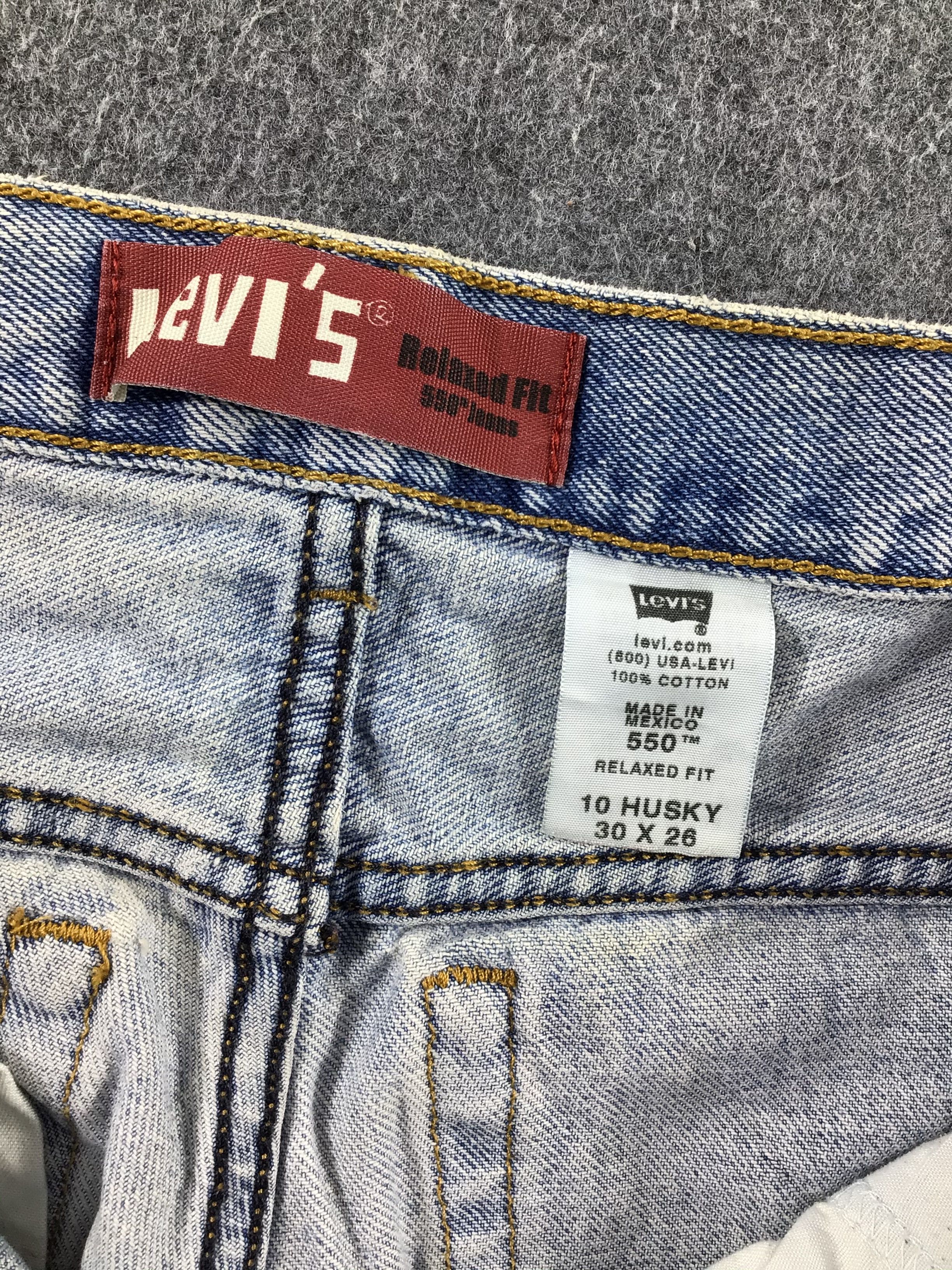 Levi's Vintage Levis 550 Relaxed Fit Jeans-JM544 Size US 30 / EU 46 - 9 Thumbnail