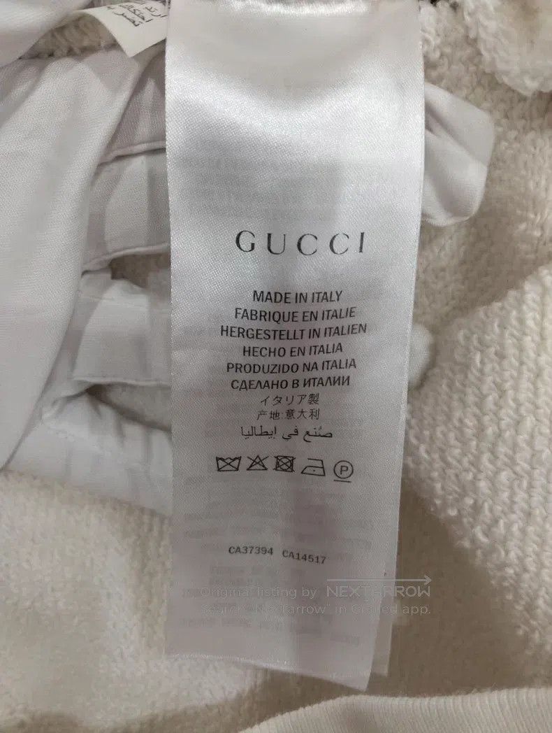 Gucci Gucci White sweatshirt Size US XS / EU 42 / 0 - 4 Thumbnail