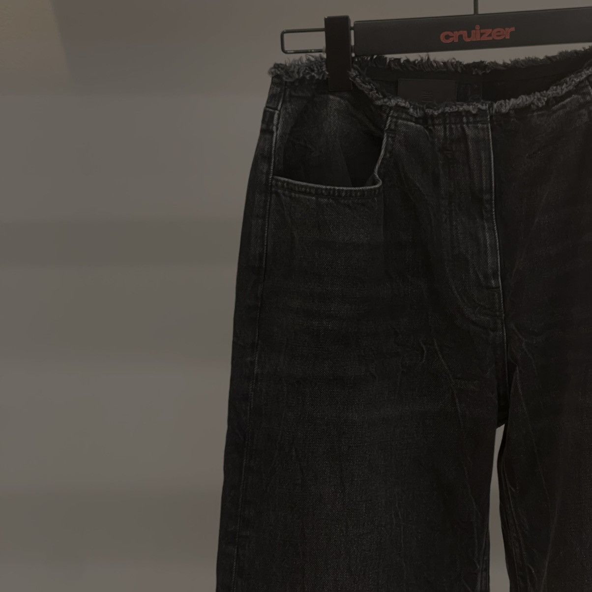 Givenchy Givenchy Wide-Leg Denim Cotton Jeans Size 26" / US 2 / IT 38 - 2 Thumbnail