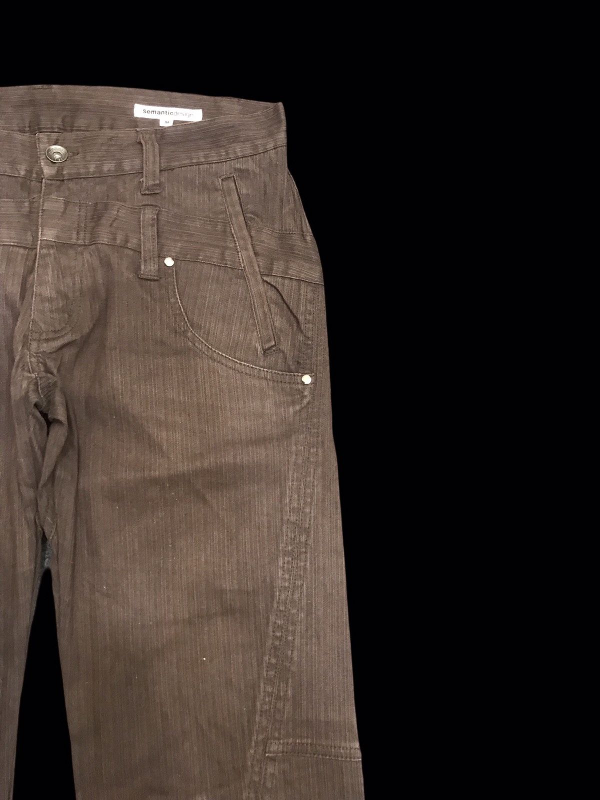 semanticdesign FLARE💥semanticdesign Japan Very Rare Design Flare Pant F104 Size US 30 / EU 46 - 2 Thumbnail