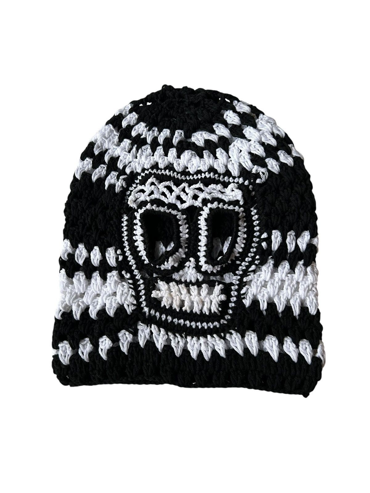 Japanese Brand × Kapital × Vintage Very Rare Crochet Knitted Handmade Balaclava Masked Size ONE SIZE - 2 Thumbnail