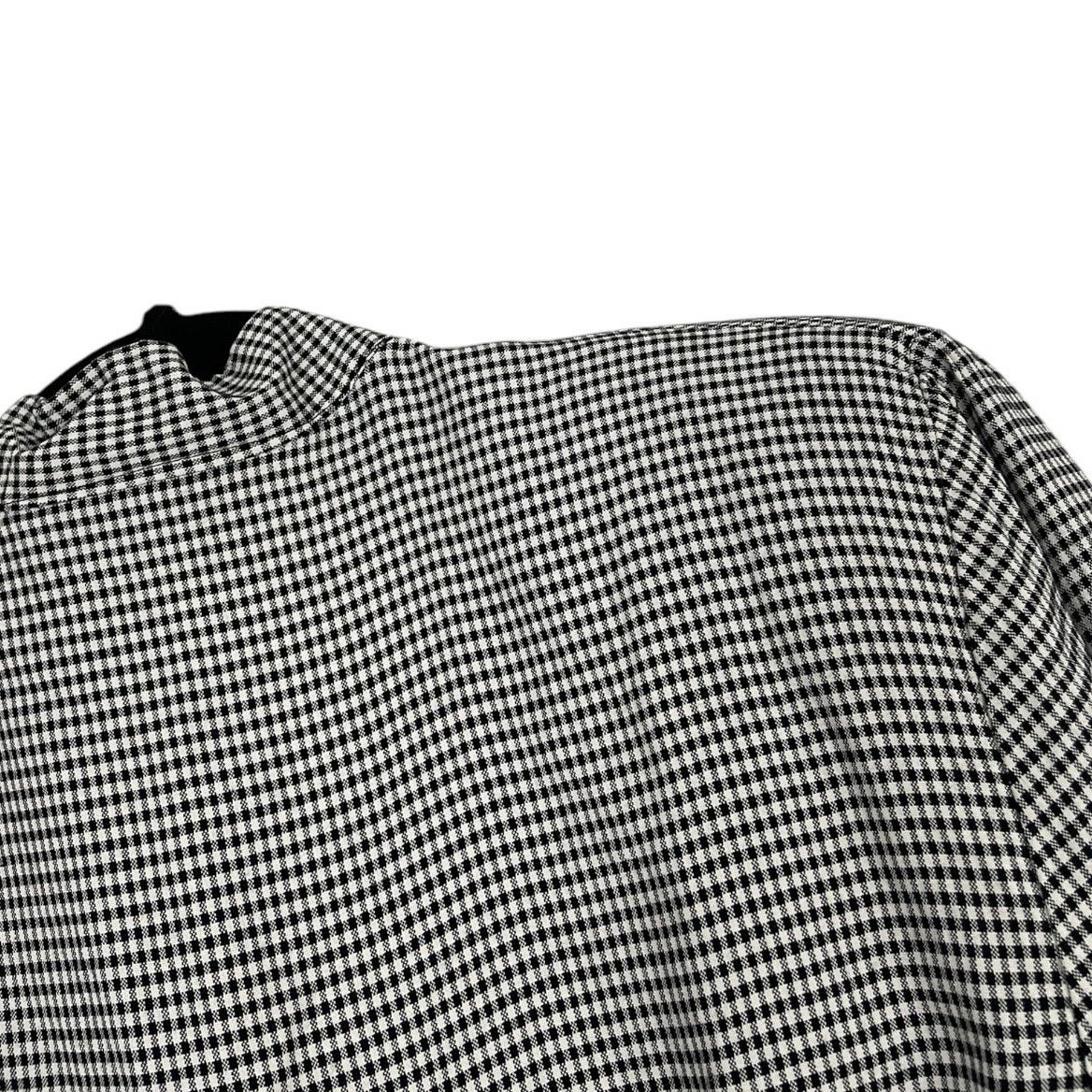 Vintage Francine Browner Vintage Black and White Gingham Blazer Size M / US 6-8 / IT 42-44 - 7 Thumbnail