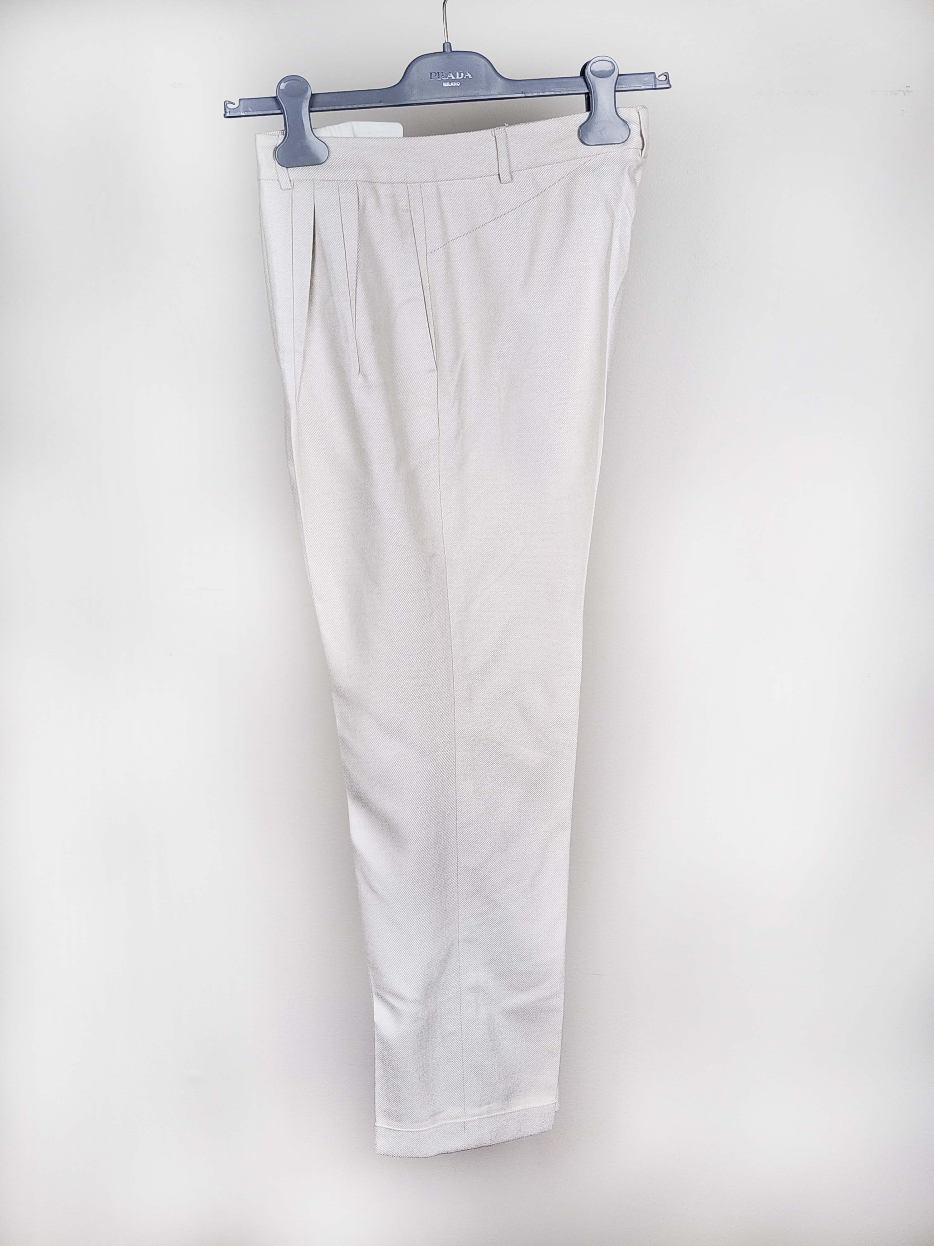 Jil Sander Raf Simons Silk Twill Pants FR34/US4 Size 27" / US 4 / IT 40 - 6 Thumbnail