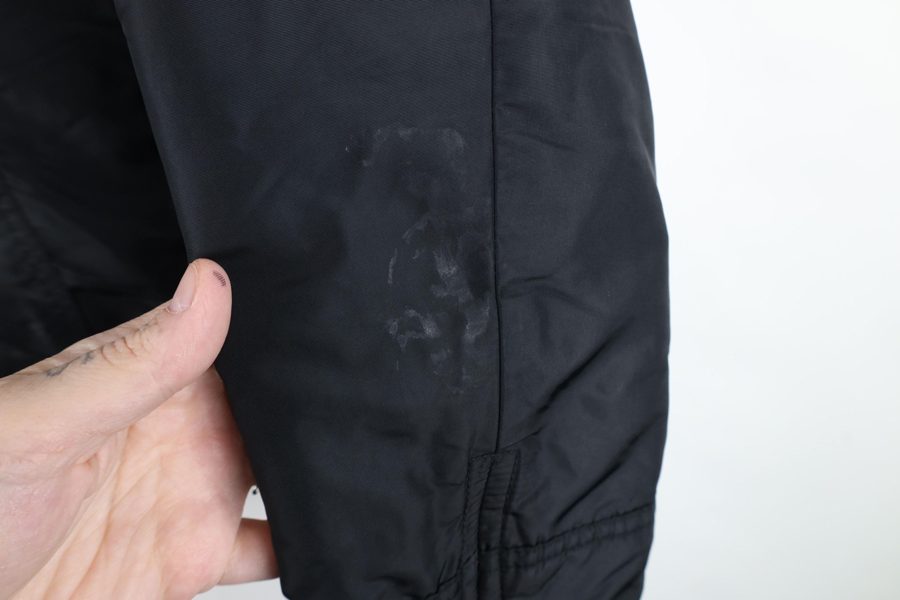 Gap Vintage 90s Y2K Gap Micro Puffer Bomber Jacket Black Size S / US 4 / IT 40 - 4 Thumbnail