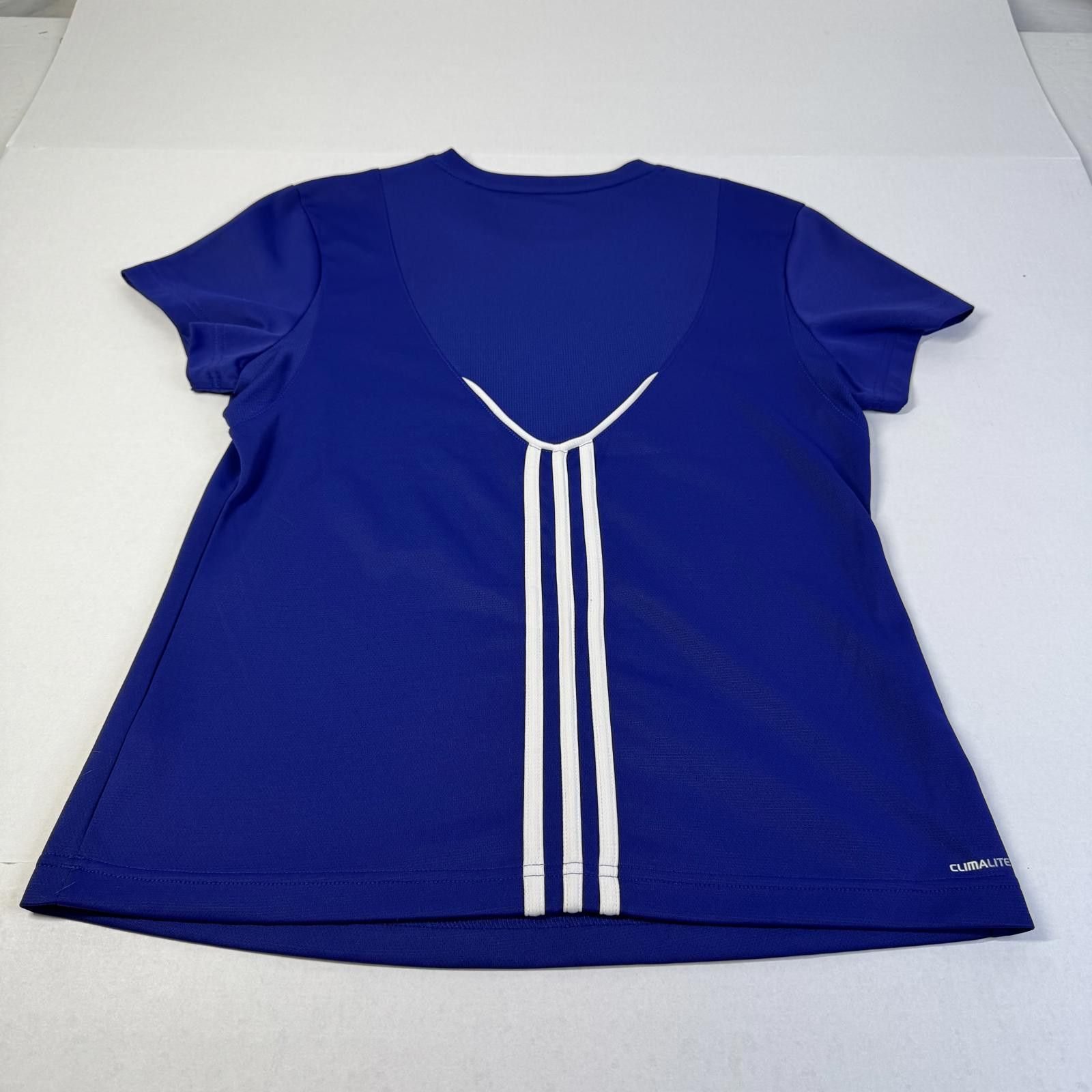 Adidas Adidas Boy’s Blue Shirt Short Sleeve Kids Size M Size US M / EU 48-50 / 2 - 2 Thumbnail