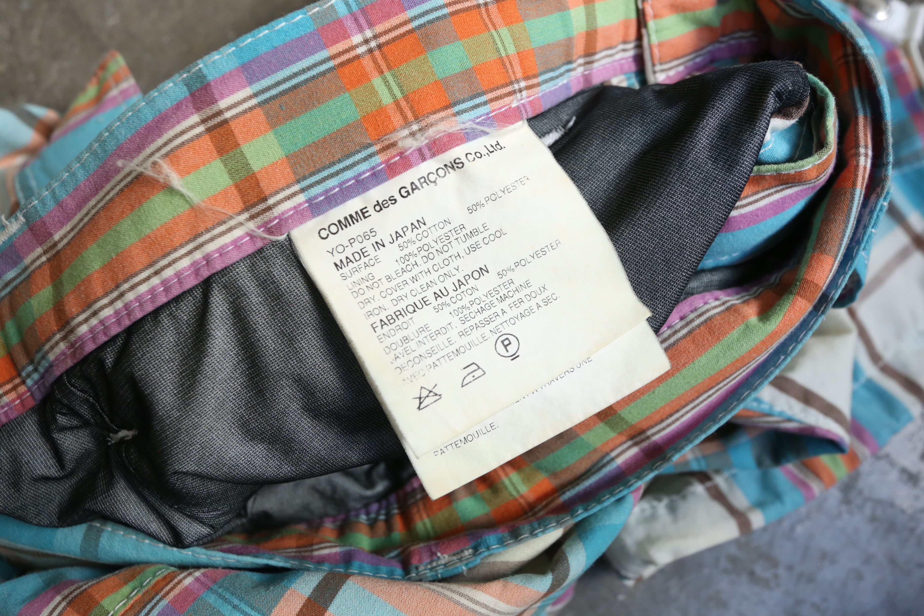 Junya Watanabe Junya Watanabe - S/S 05 - Plaid Climbing Shorts Size US 34 / EU 50 - 10 Thumbnail