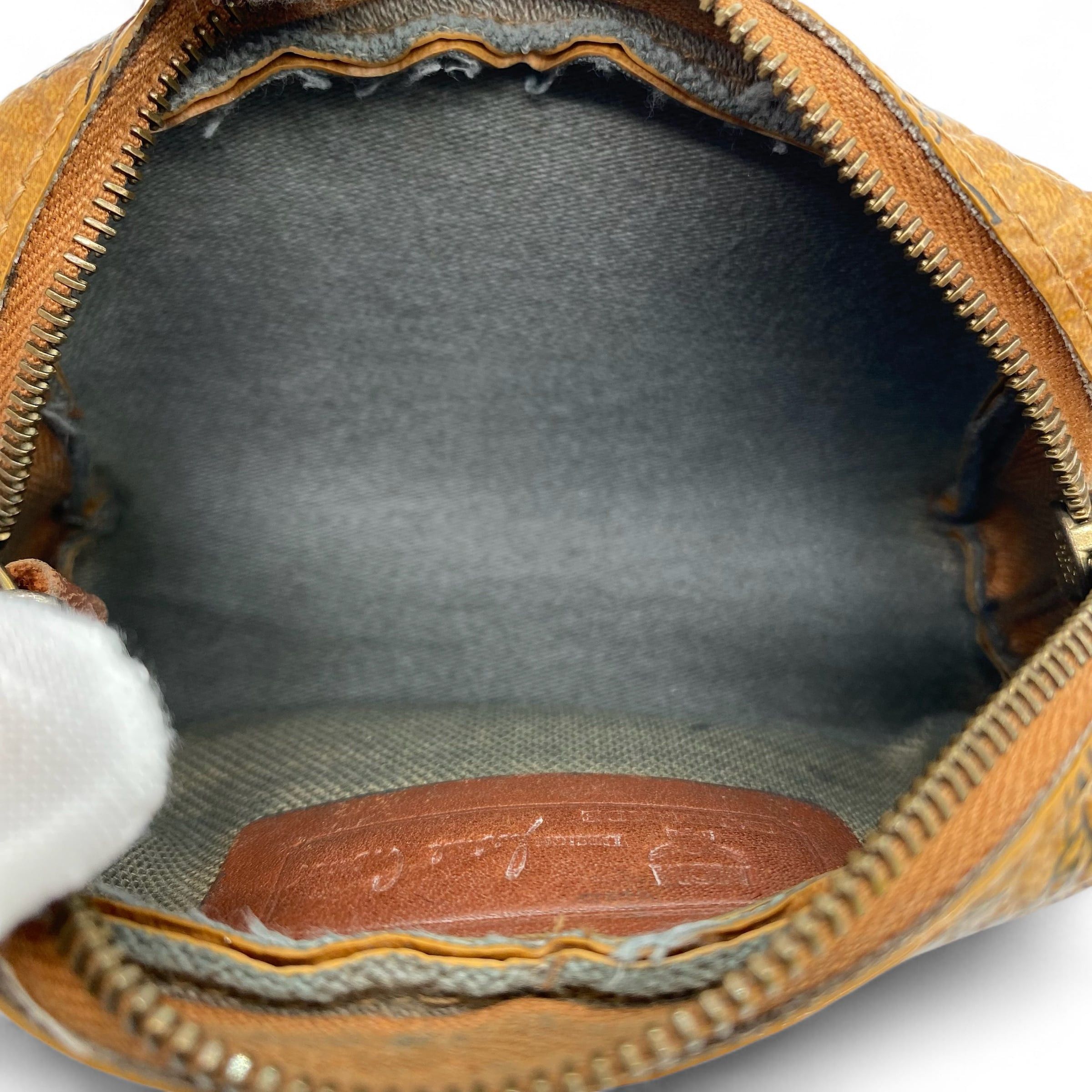 MCM Vintage MCM Visetos Coin Case Cognac Size ONE SIZE - 8 Thumbnail