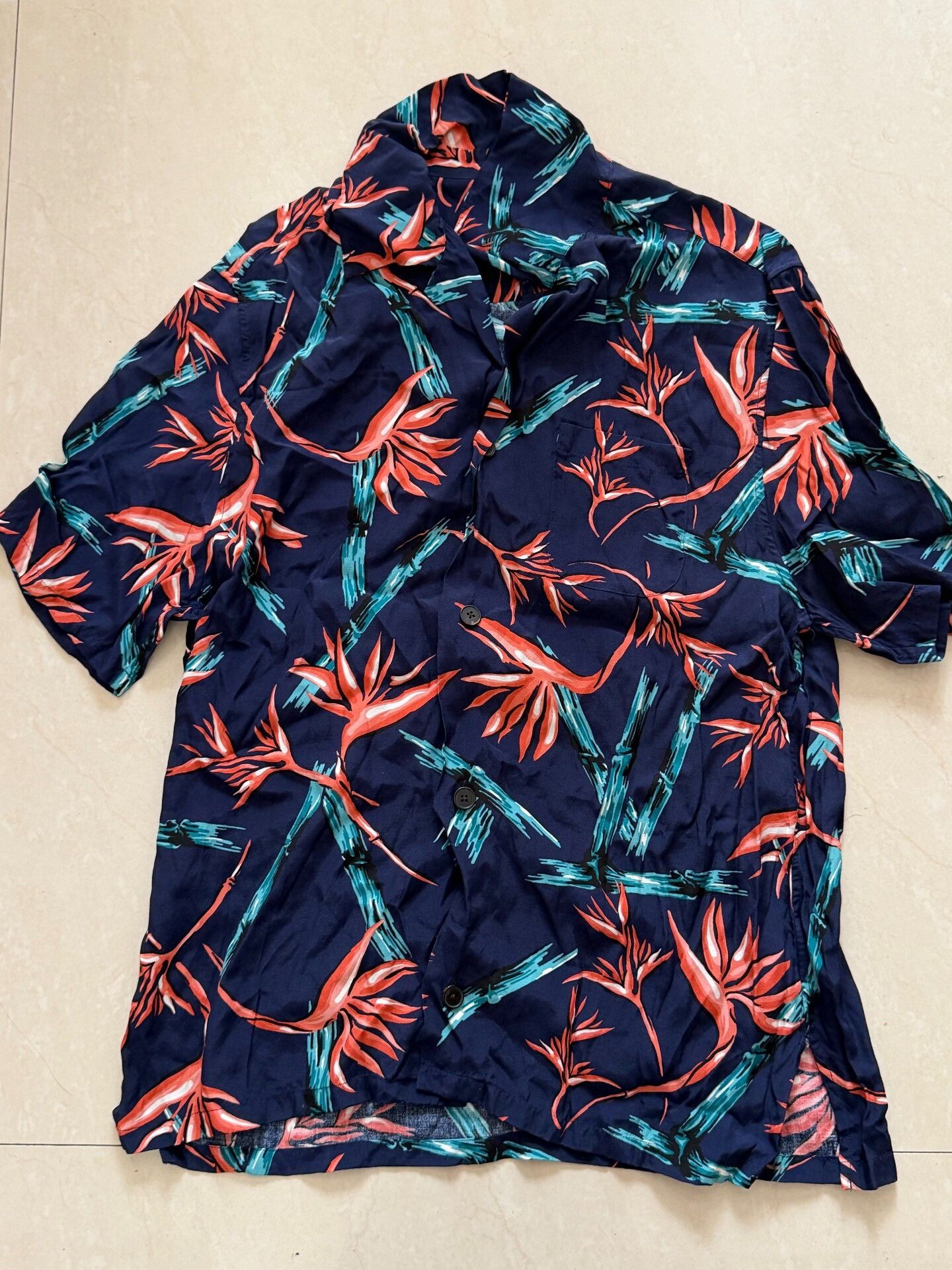 Louis Vuitton Louis Vuitton Runway Floral Shirt Size US S / EU 44-46 / 1 - 1 Thumbnail