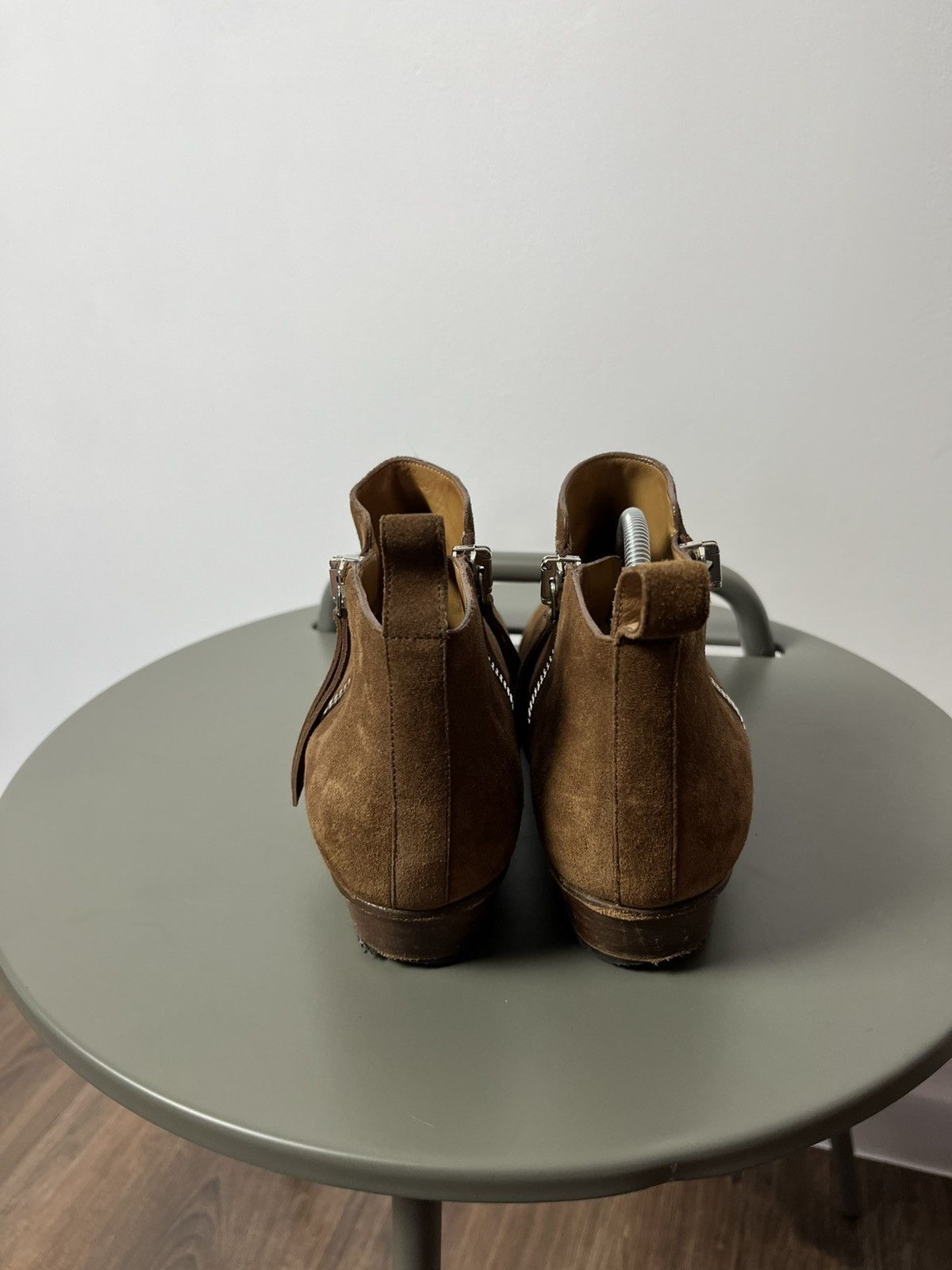 Gucci Gucci Suede Side-Zip Ankle Boots 39 EU / 8 US Made in Italy Size US 8 / IT 38 - 11 Thumbnail