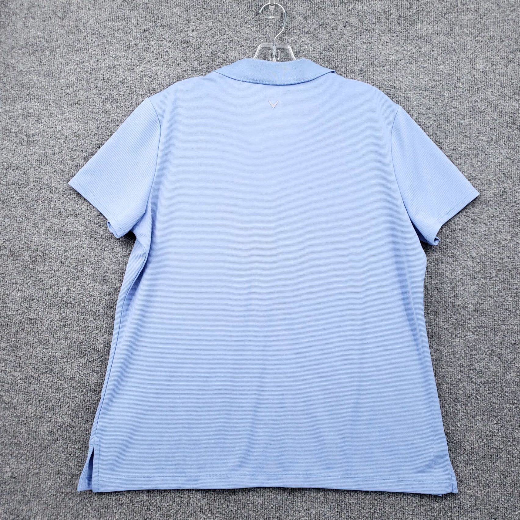 Callaway Callaway Polo Shirt Womens XL Blue Short Sleeve Collared Cotton Polo New Regular Fit Size XL / US 12-14 / IT 48-50 - 2 Thumbnail