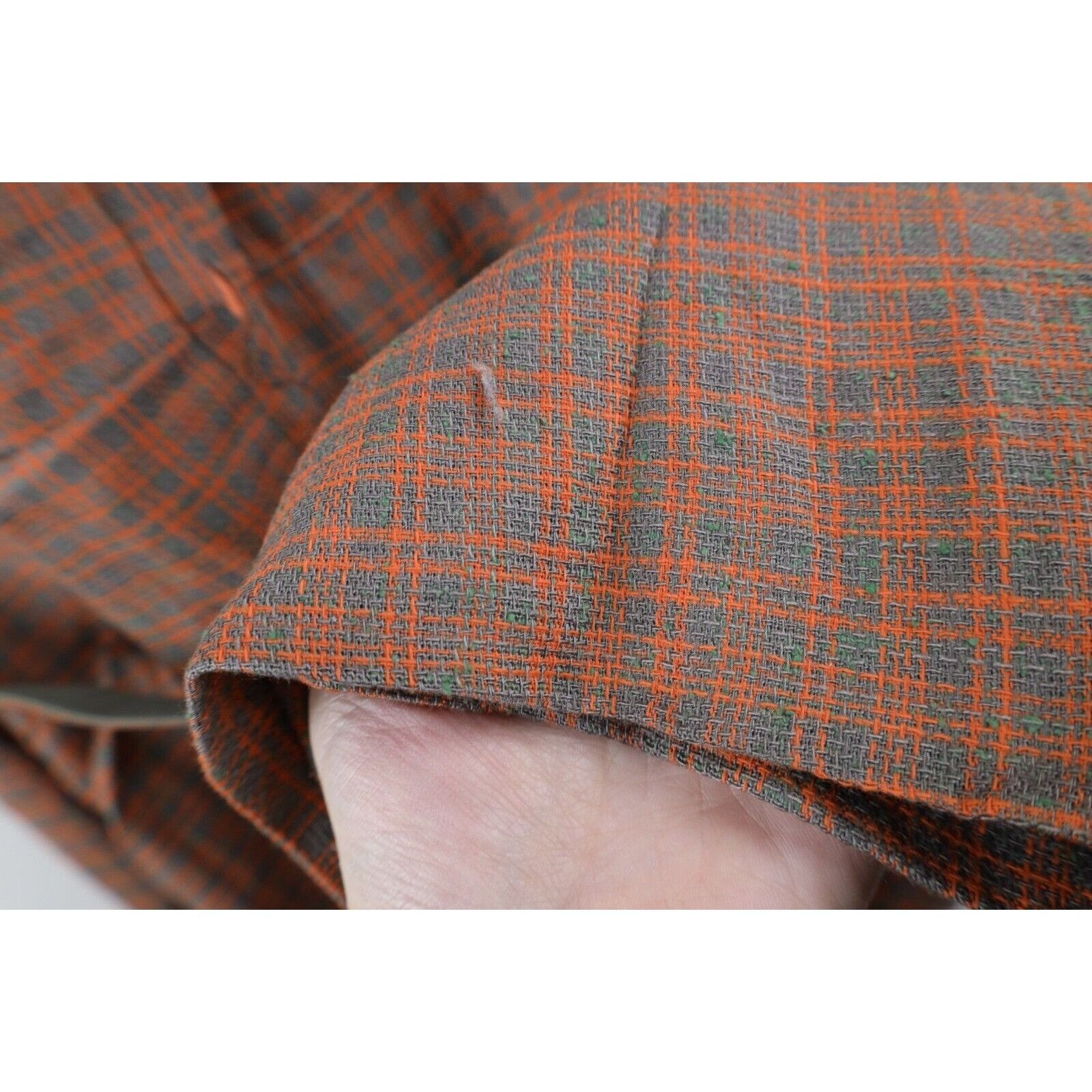 Vintage Vintage 50s 60s Rockabilly Wool Tweed Belted Dress Size M / US 6-8 / IT 42-44 - 12 Thumbnail