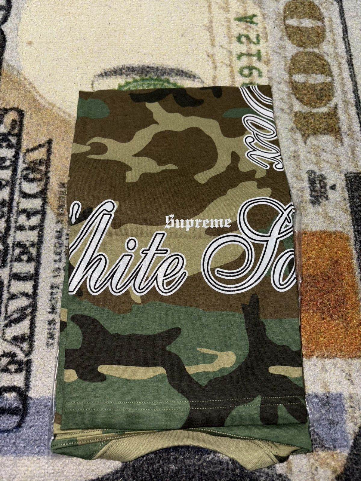 MLB × Supreme Supreme MLB Teams Sox Tee Camo Size US XXL / EU 58 / 5 - 3 Thumbnail