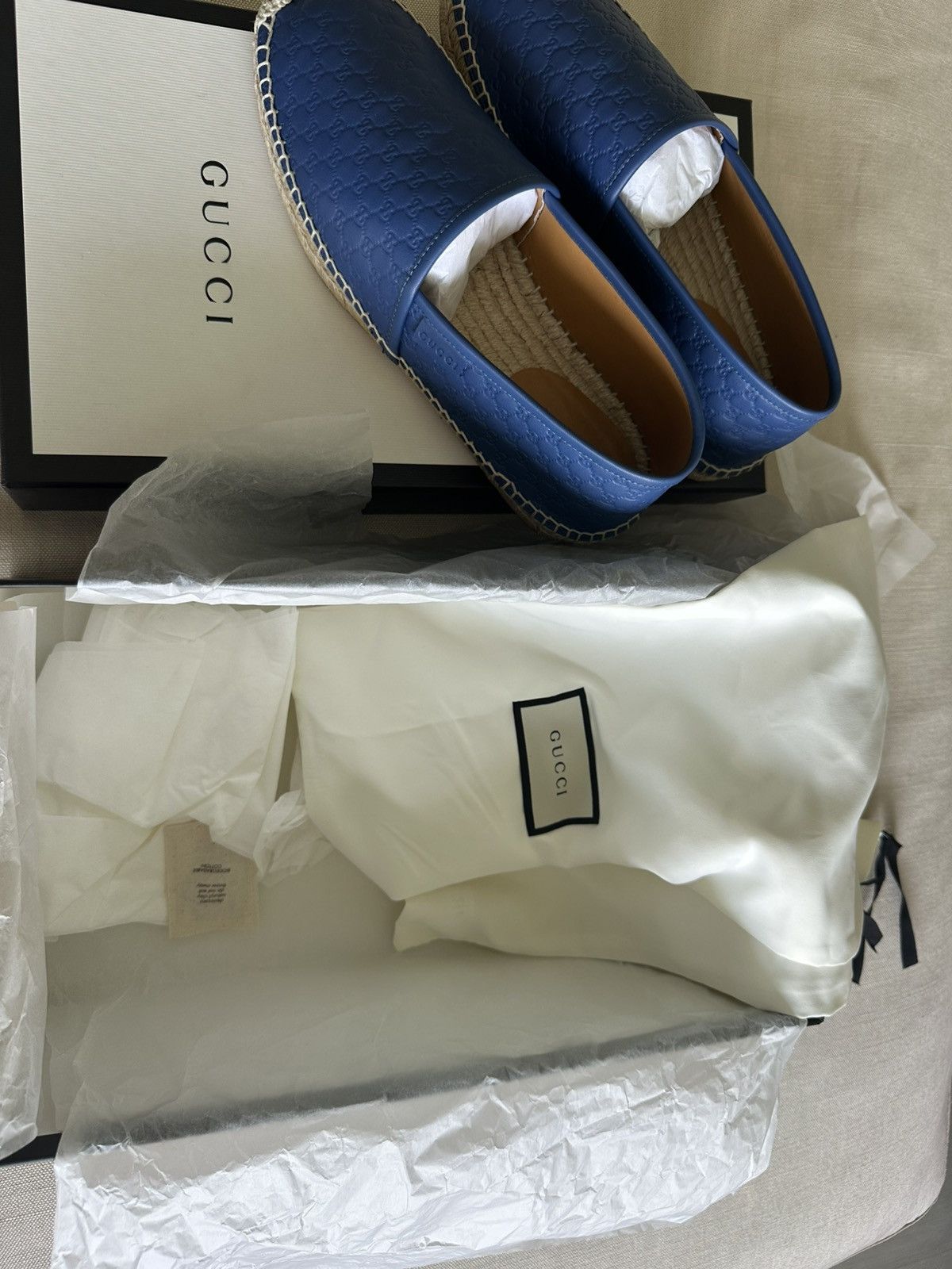 Gucci Gucci Espadrillas Leather Size US 6 / EU 39 - 7 Thumbnail