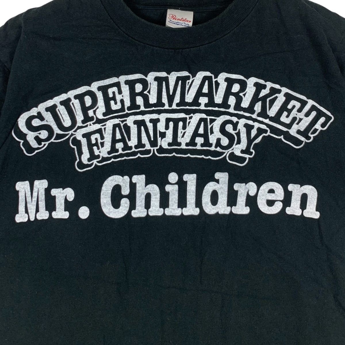 Vintage MR. CHILDREN Band Supermarket Fantasy 2008 Tour Tee Shirt Size M / US 6-8 / IT 42-44 - 3 Thumbnail