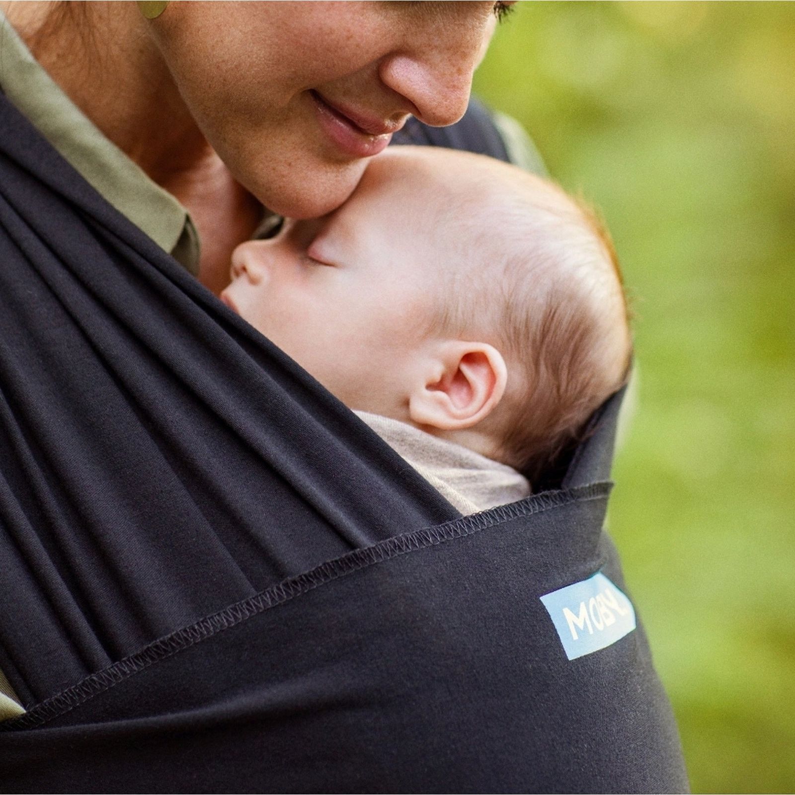 Other Black | MOBY | Classic Wrap Carrier Size ONE SIZE - 4 Thumbnail