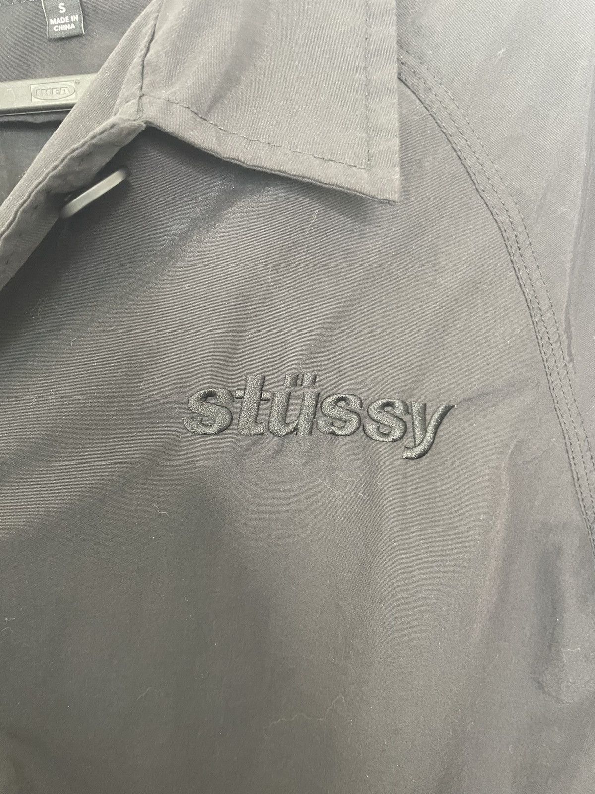 Stussy Stussy Trench Coat Long Coach Jacket Black Small Size US S / EU 44-46 / 1 - 3 Thumbnail