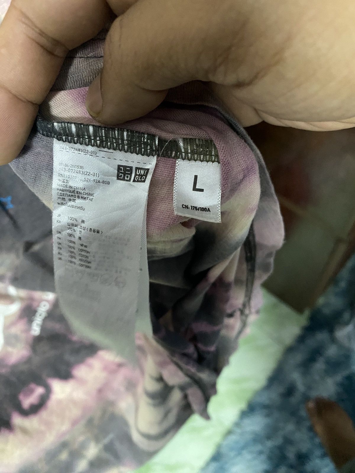 Undercover × Uniqlo Uniqlo Undercover Tyedye T shirts Size L / US 10 / IT 46 - 5 Thumbnail