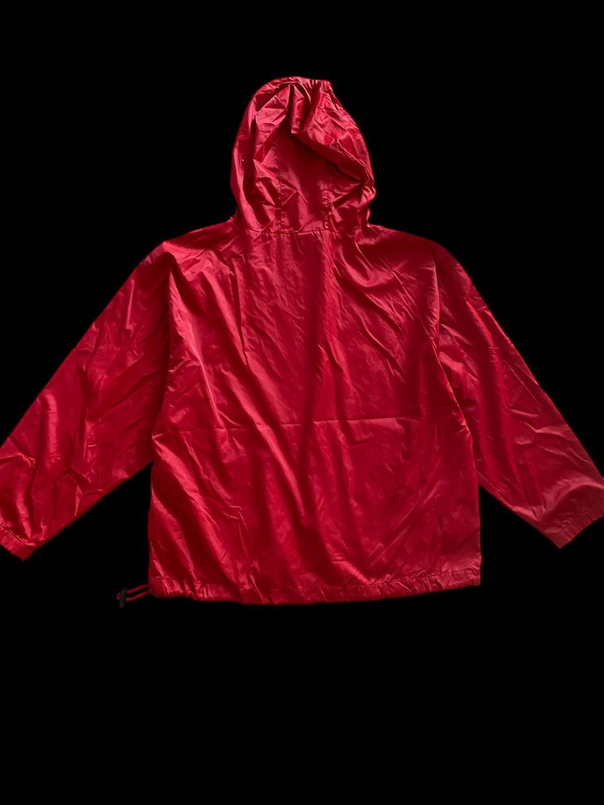 Nike NIKE Vintage logo Red colour oversized hoodie light jacket Size US L / EU 52-54 / 3 - 3 Thumbnail
