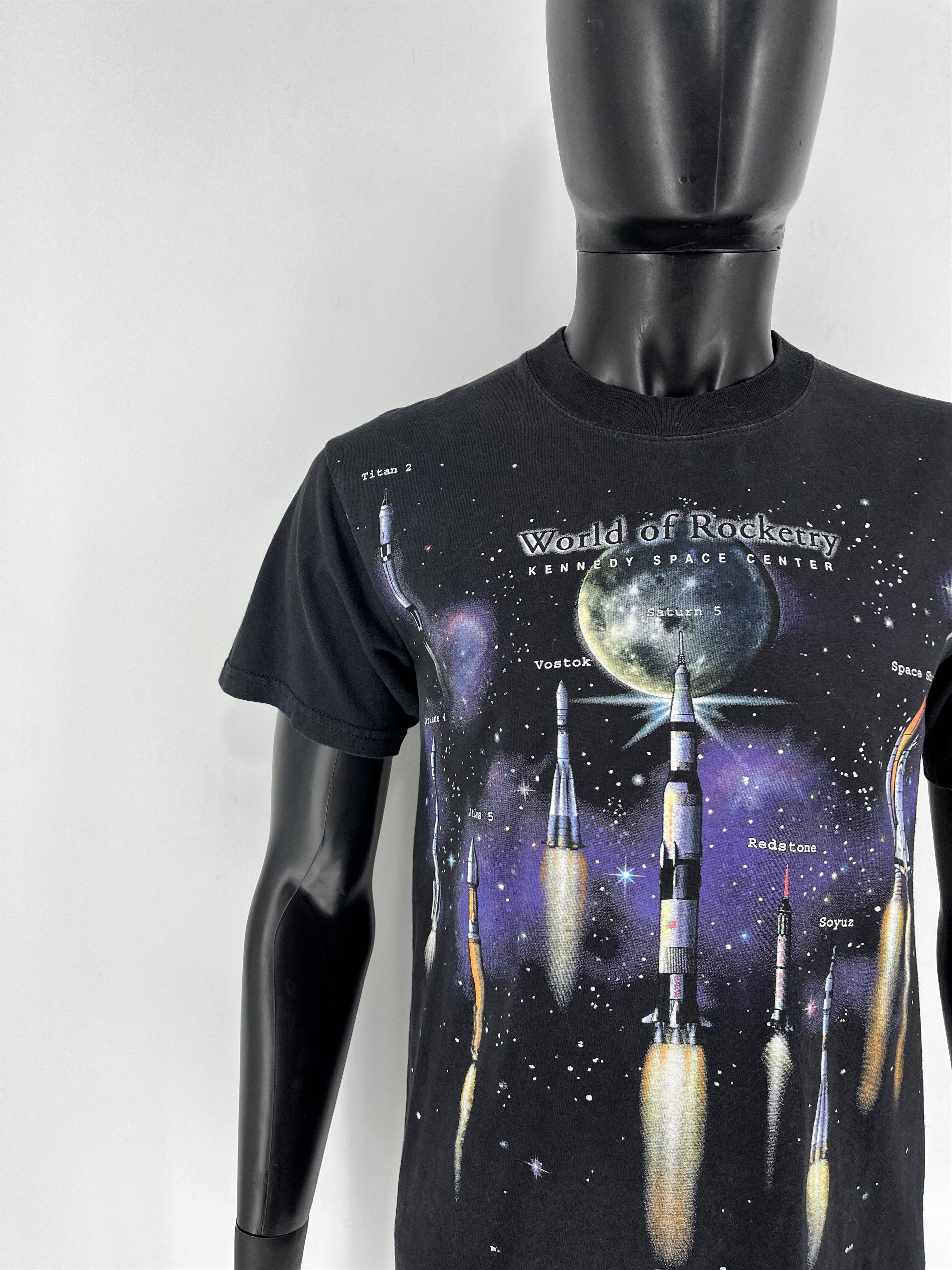 Vintage Vintage Art Unlimited NASA Space World of Rocketry Size US S / EU 44-46 / 1 - 6 Thumbnail
